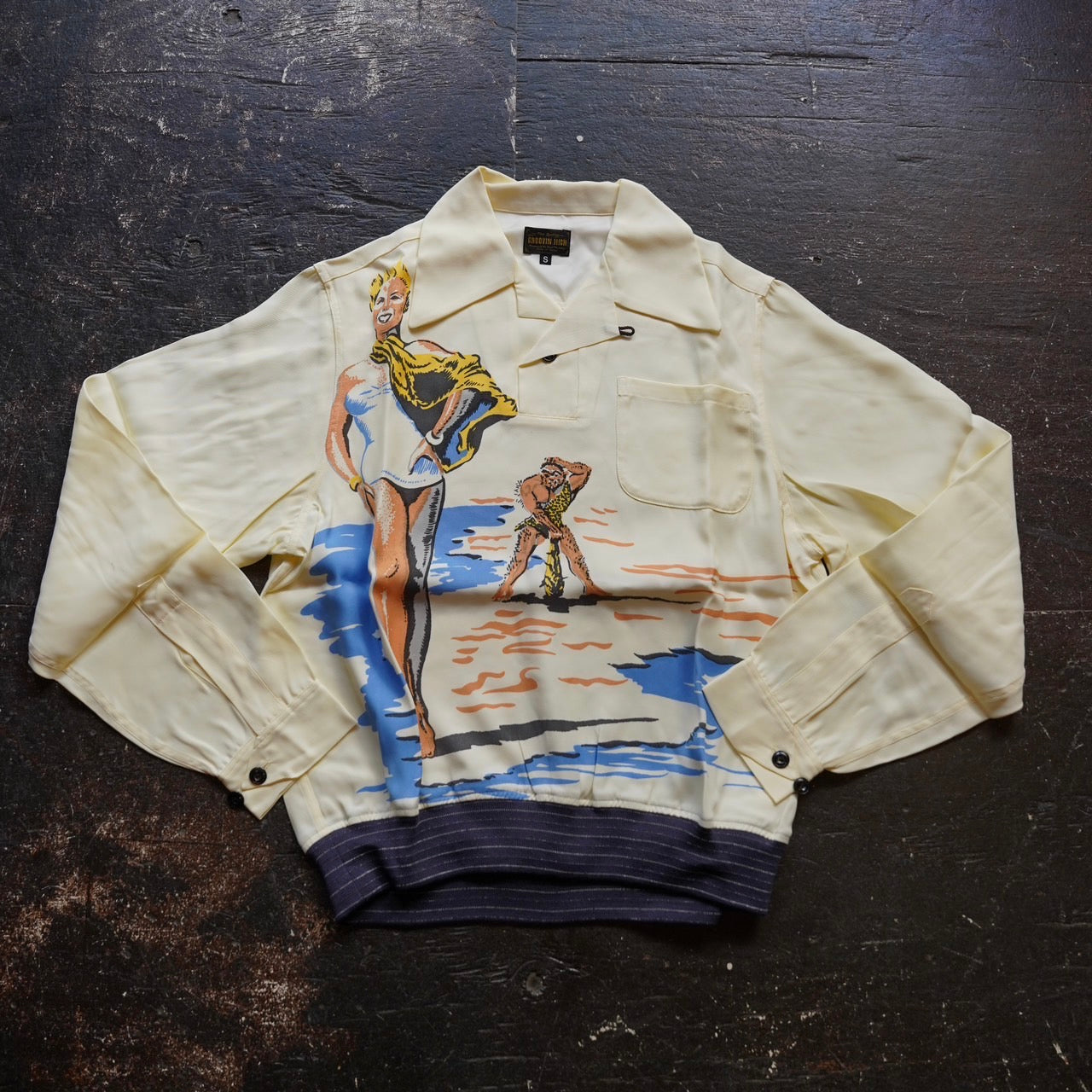 #371 1950 Pullover Shirt / Wild