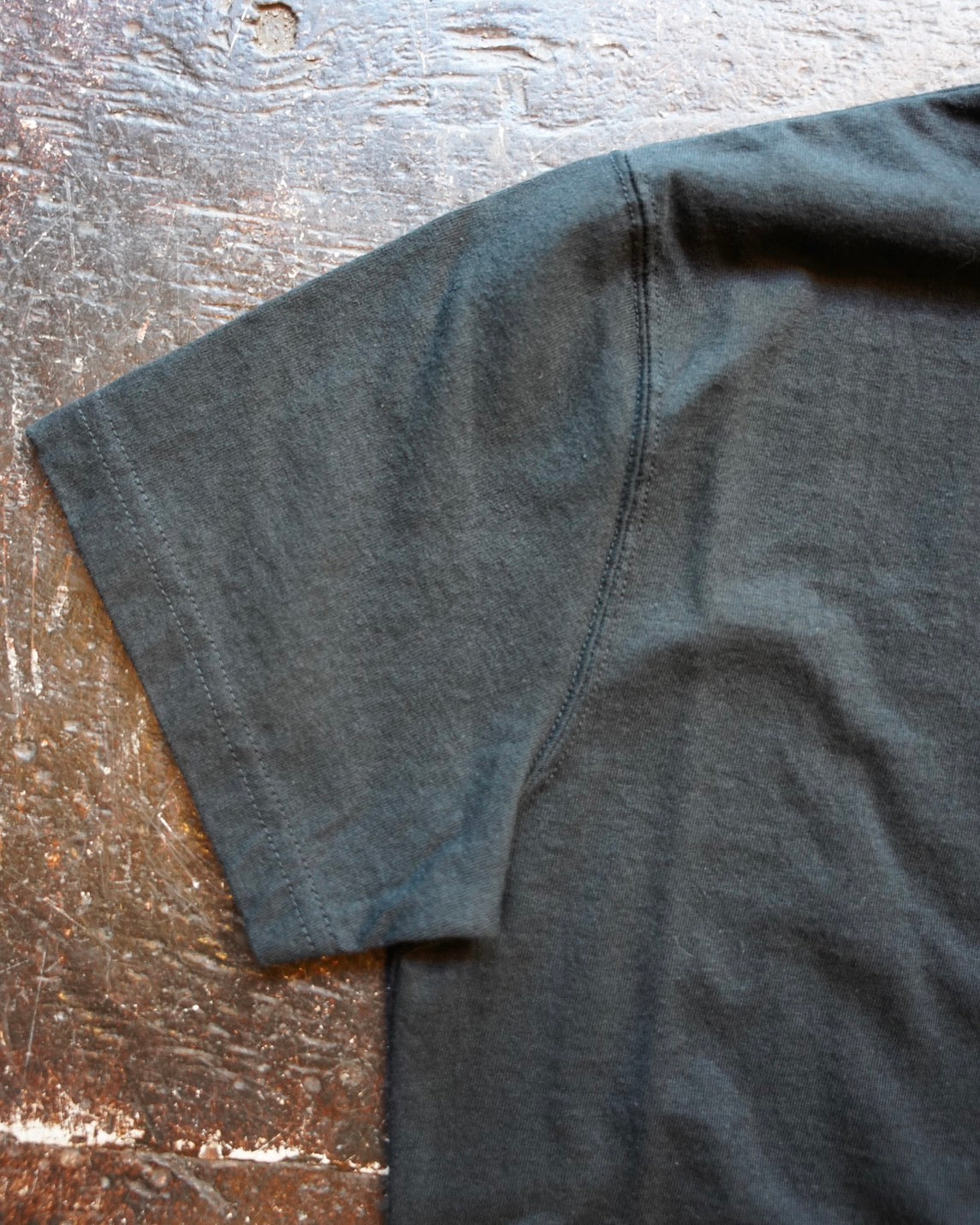 #522 1950s Cotton T-shirt / Black
