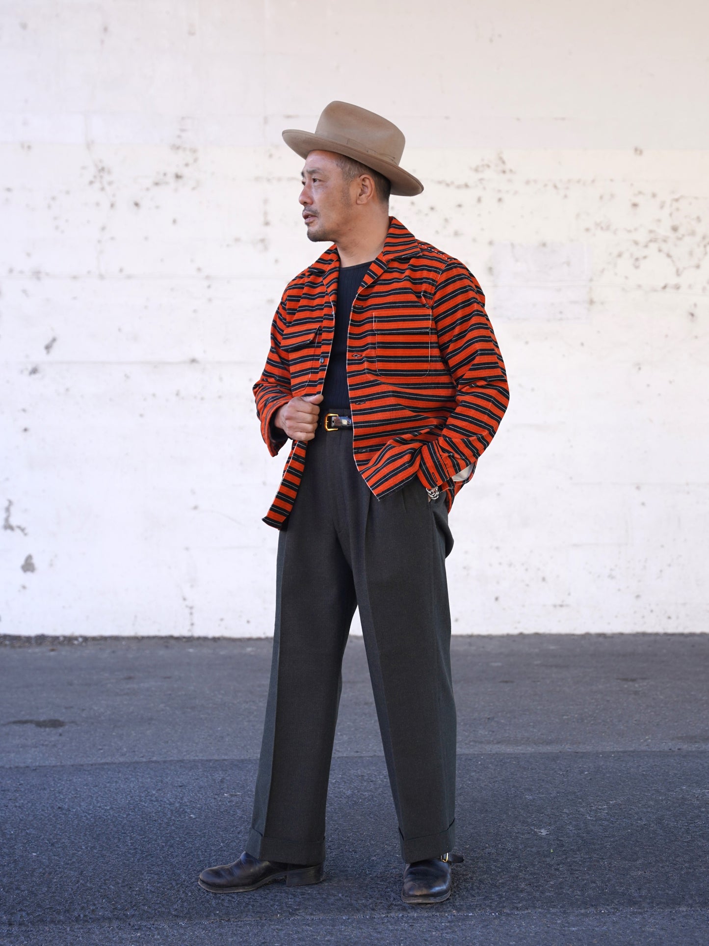 #250119 1950s Corduroy L/S Shirt