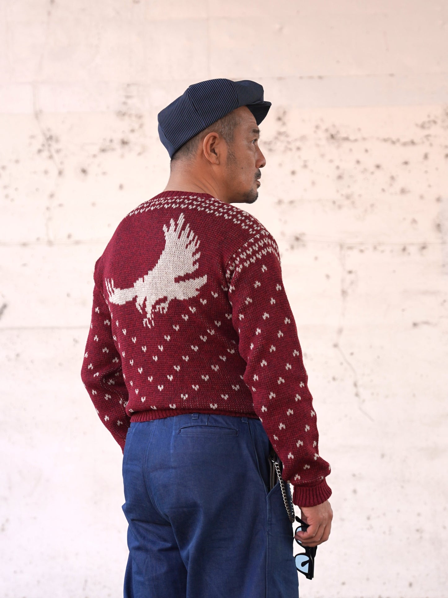 #250213 1950 V-neck Knit