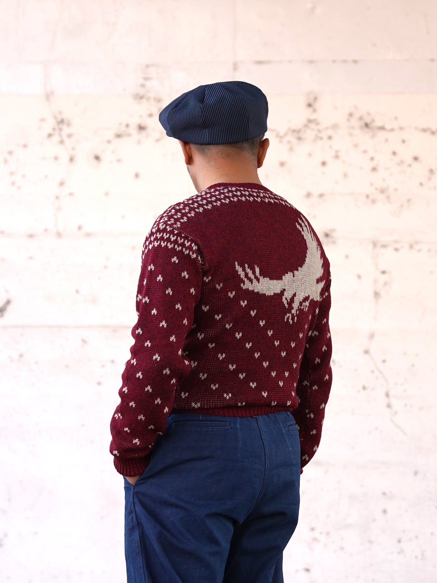 #250213 1950 V-neck Knit