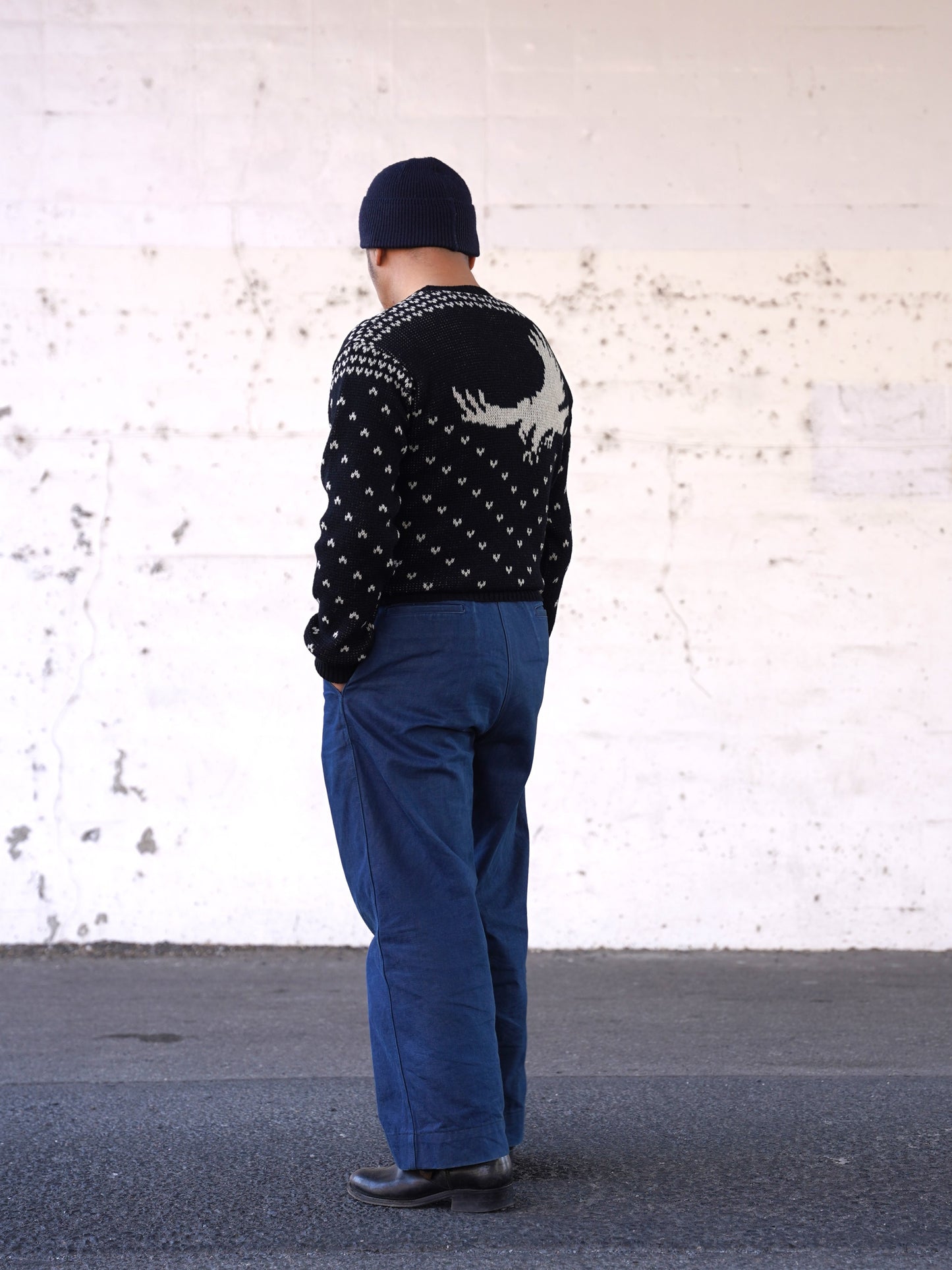 #250213 1950 V-neck Knit