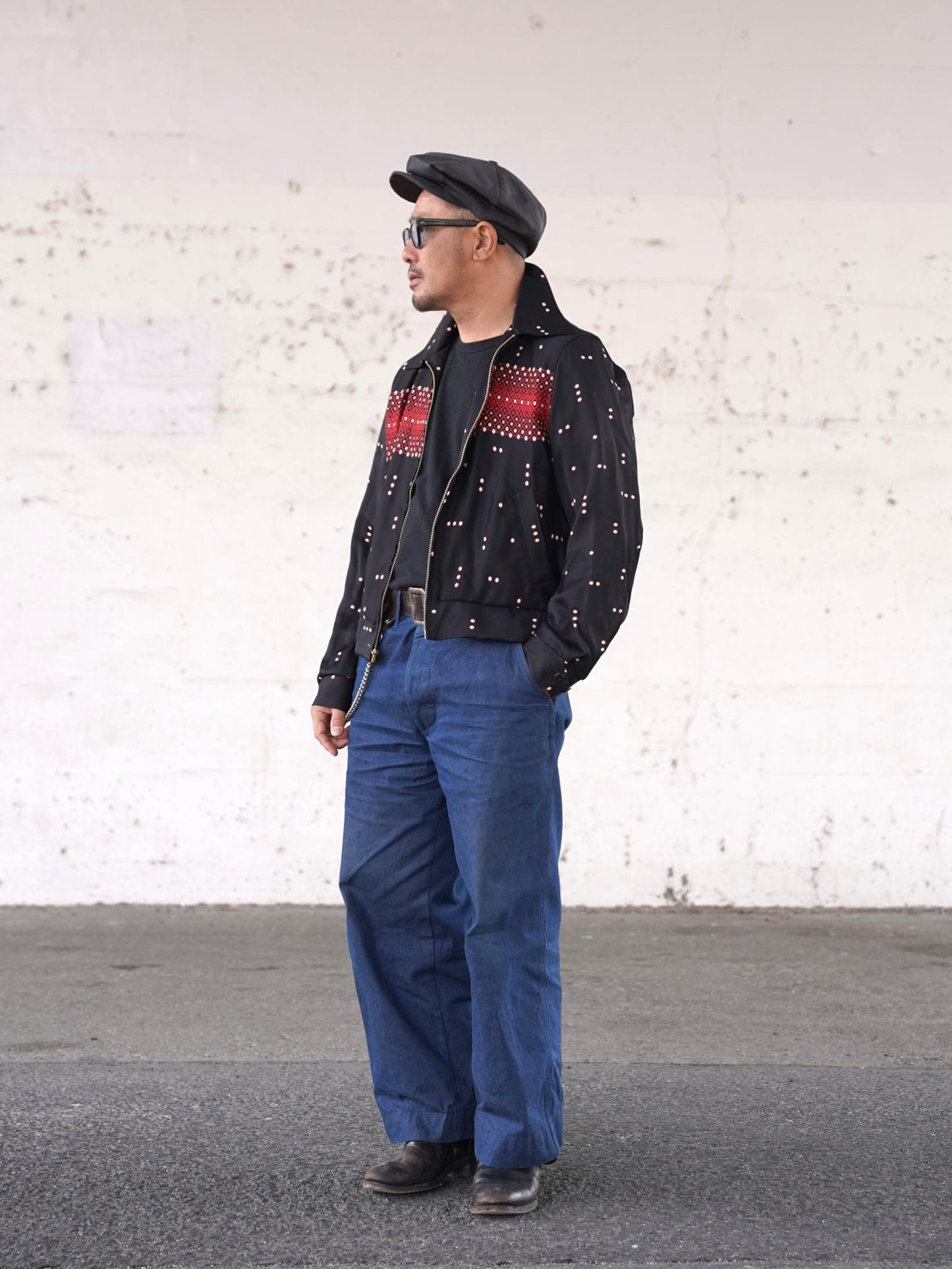 #250430 1950s Gabardine Jacket