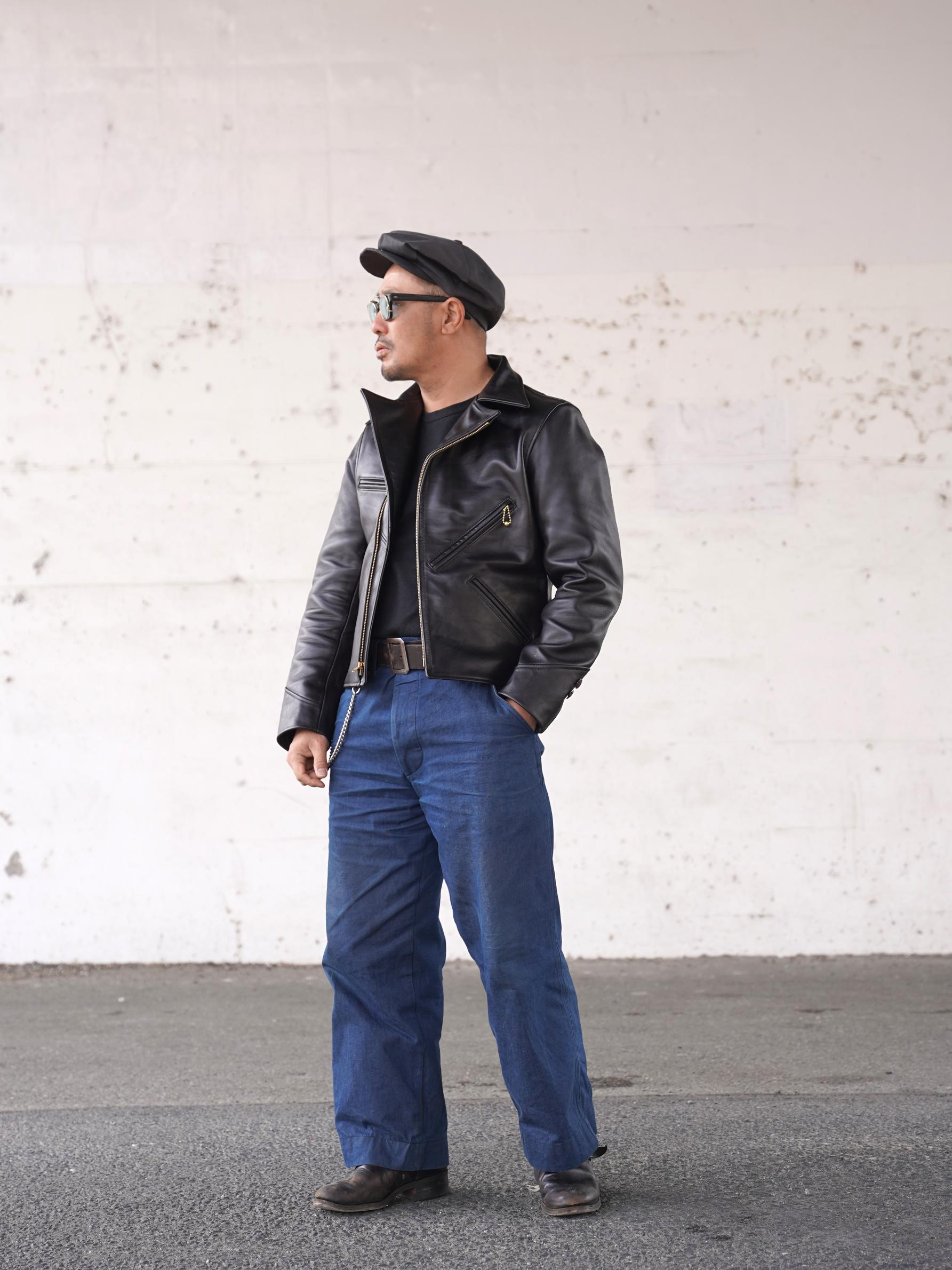 1940s Double Motorcycle Jacket｜商品ページ – The GROOVIN HIGH