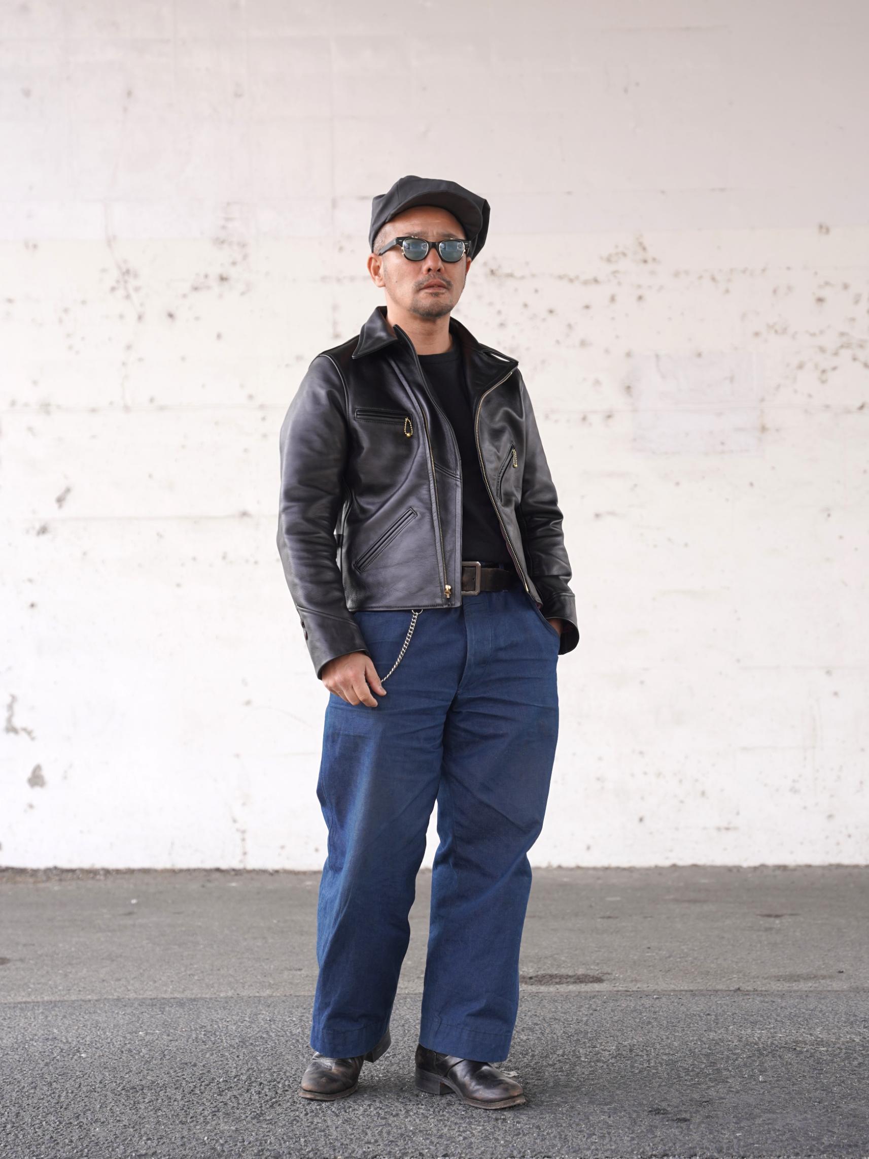 1940s Double Motorcycle Jacket｜商品ページ – The GROOVIN HIGH