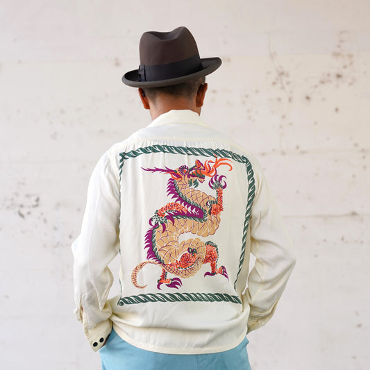 #260101 1950s L/S Shirt - Dragon