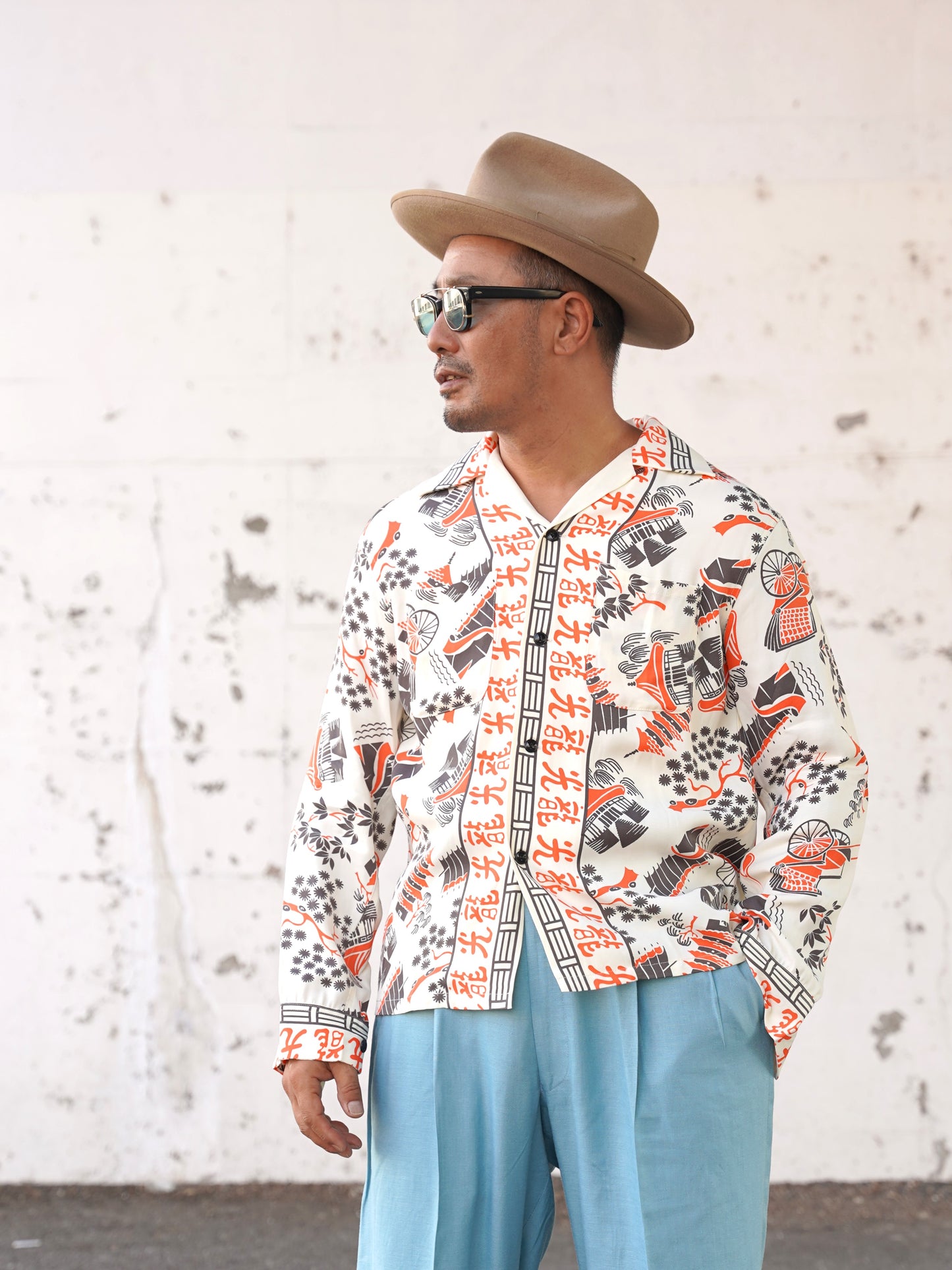 #260102 1950s L/S Shirt - 光龍