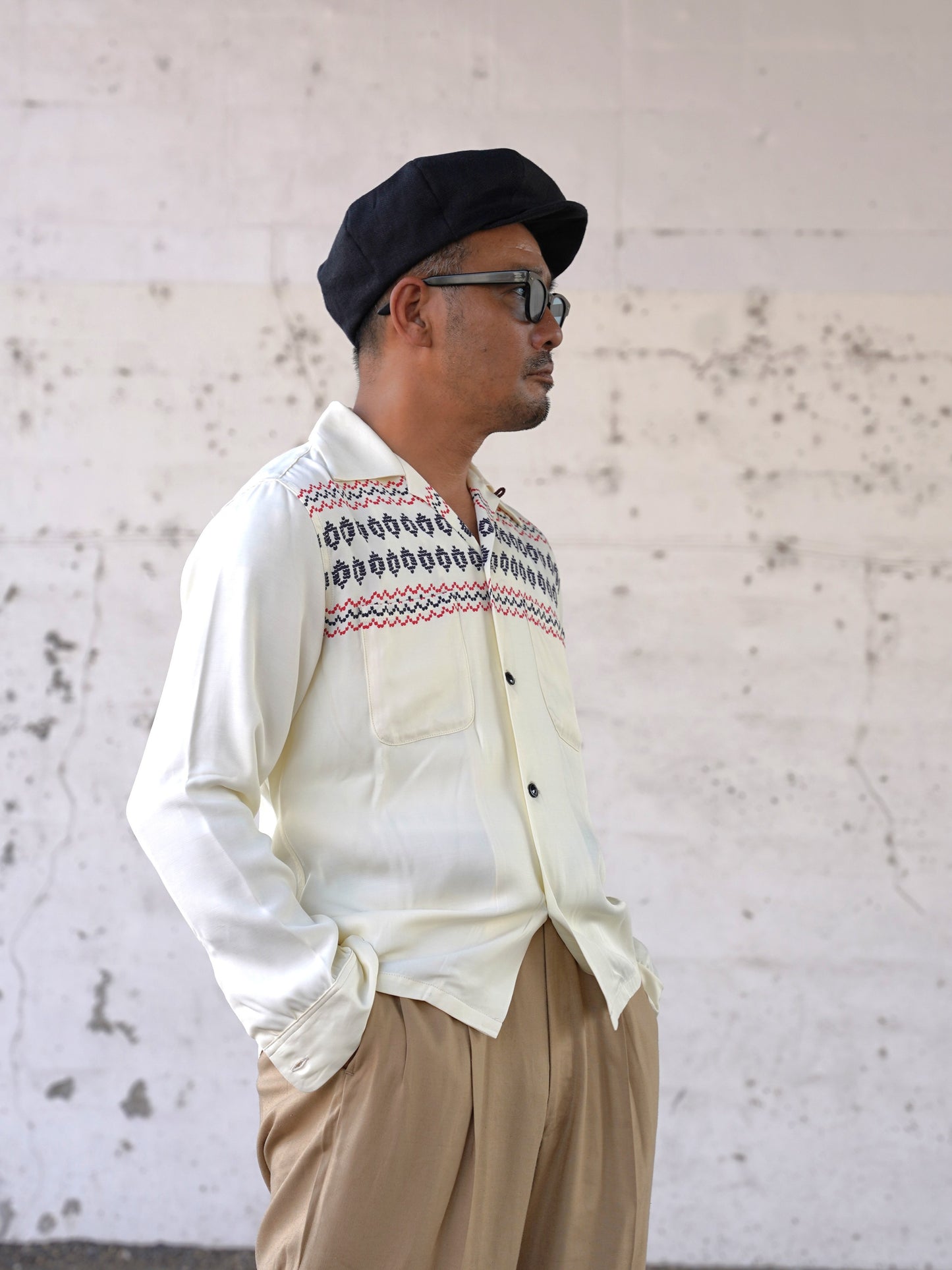 #260103 1950s L/S Shirt - Elvis