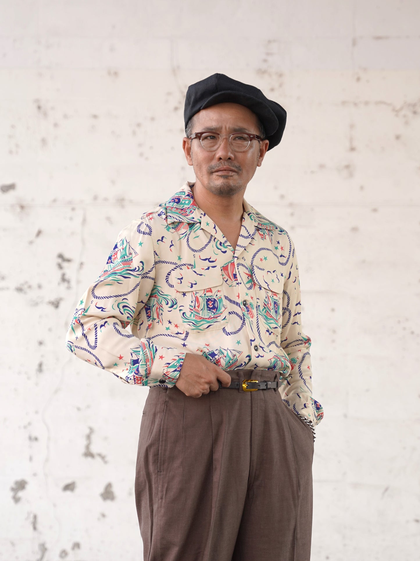 #260107 1950s L/S Shirt - Ship