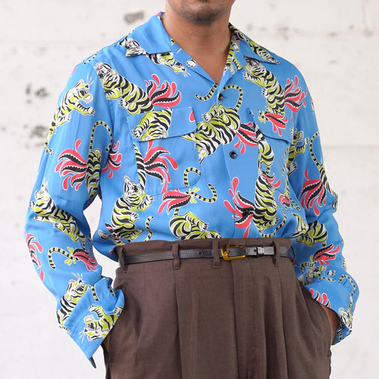 #260109 1950s L/S Shirt - Tiger