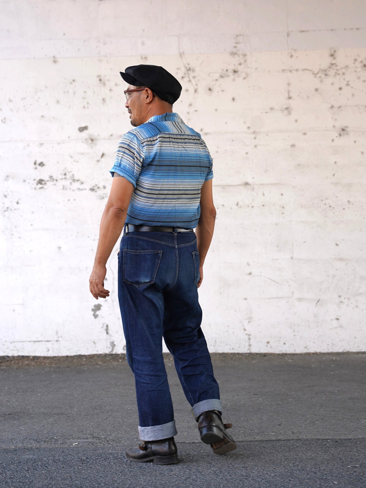 #260111 1950s S/S Shirt - Stripe