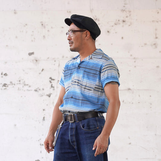 #260111 1950s S/S Shirt - Stripe