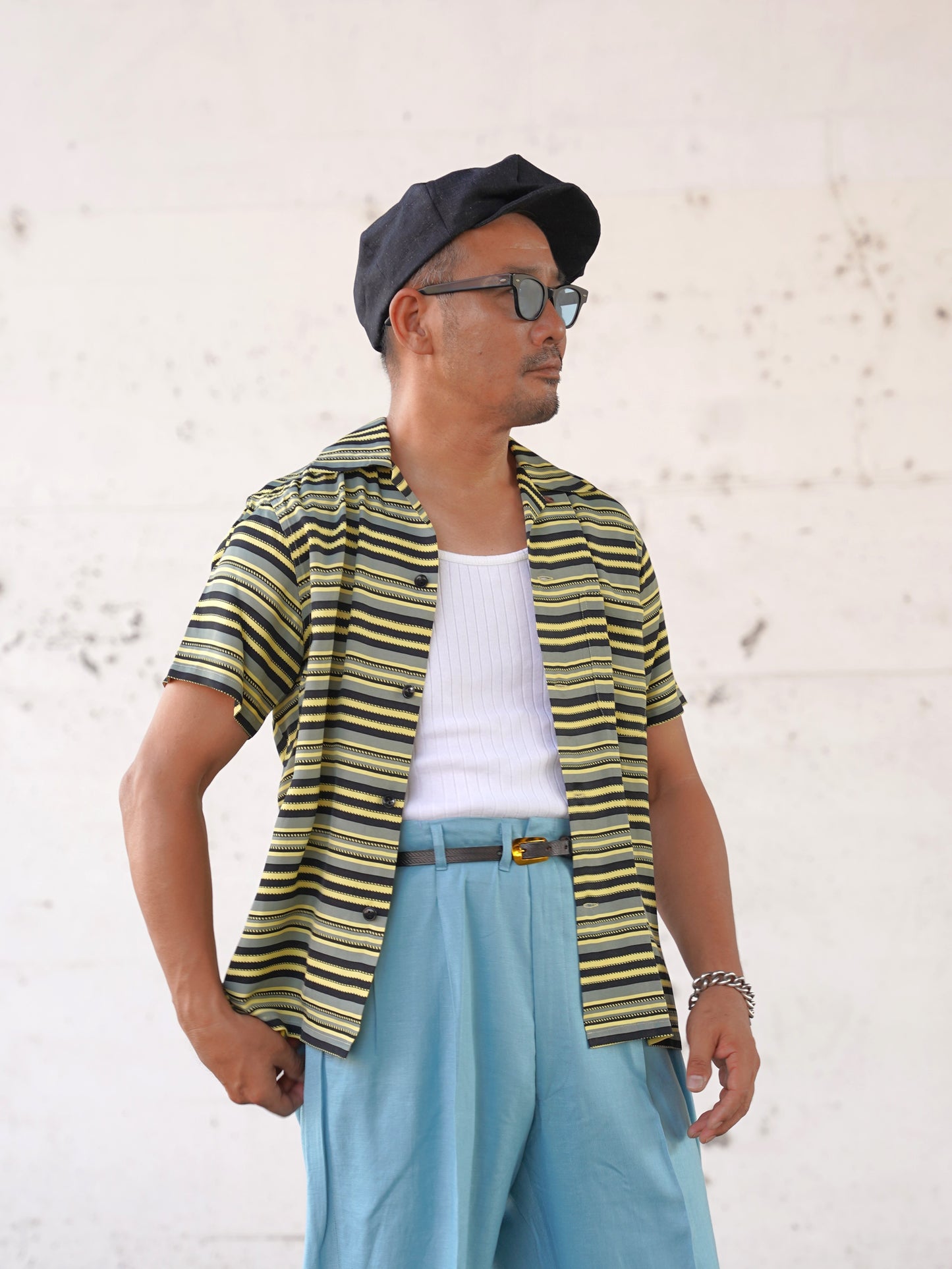 #260112 1950s S/S Shirt - Stripe