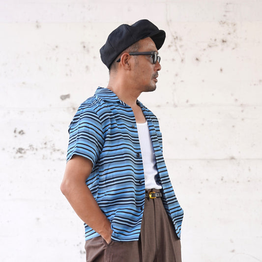 #260112 1950s S/S Shirt - Stripe