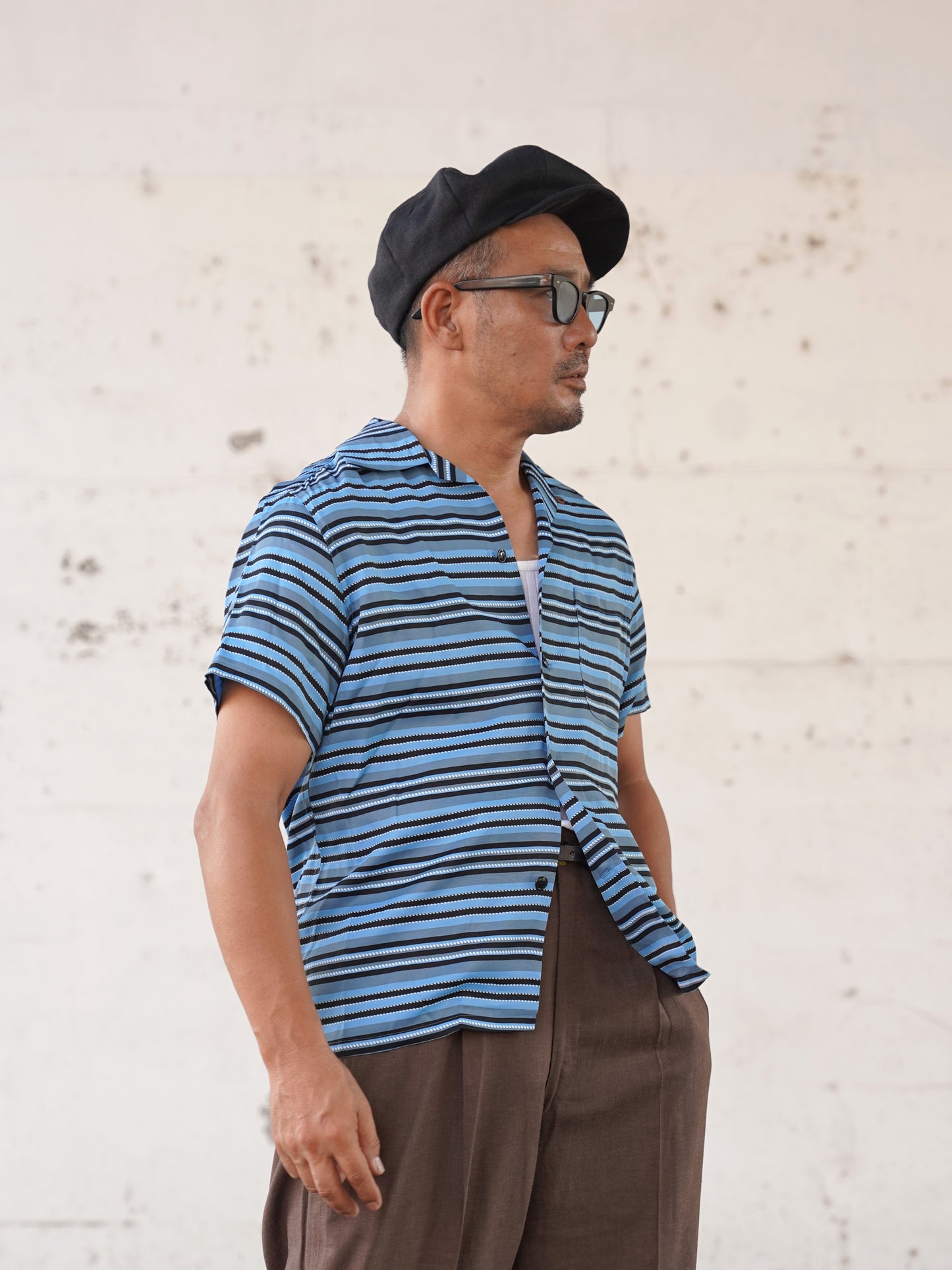 #260112 1950s S/S Shirt - Stripe