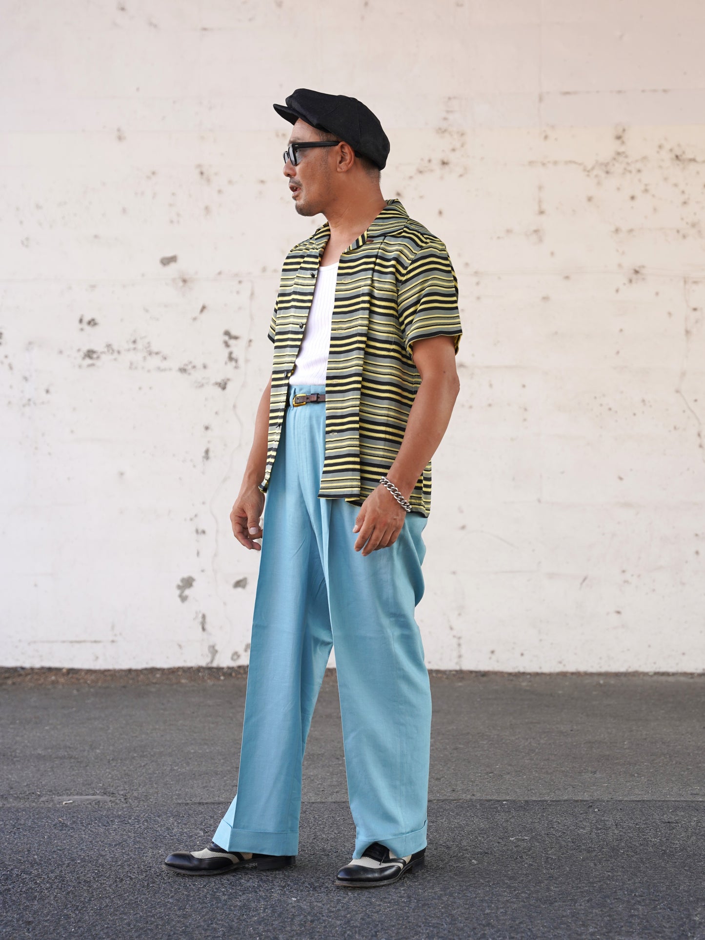 #260112 1950s S/S Shirt - Stripe