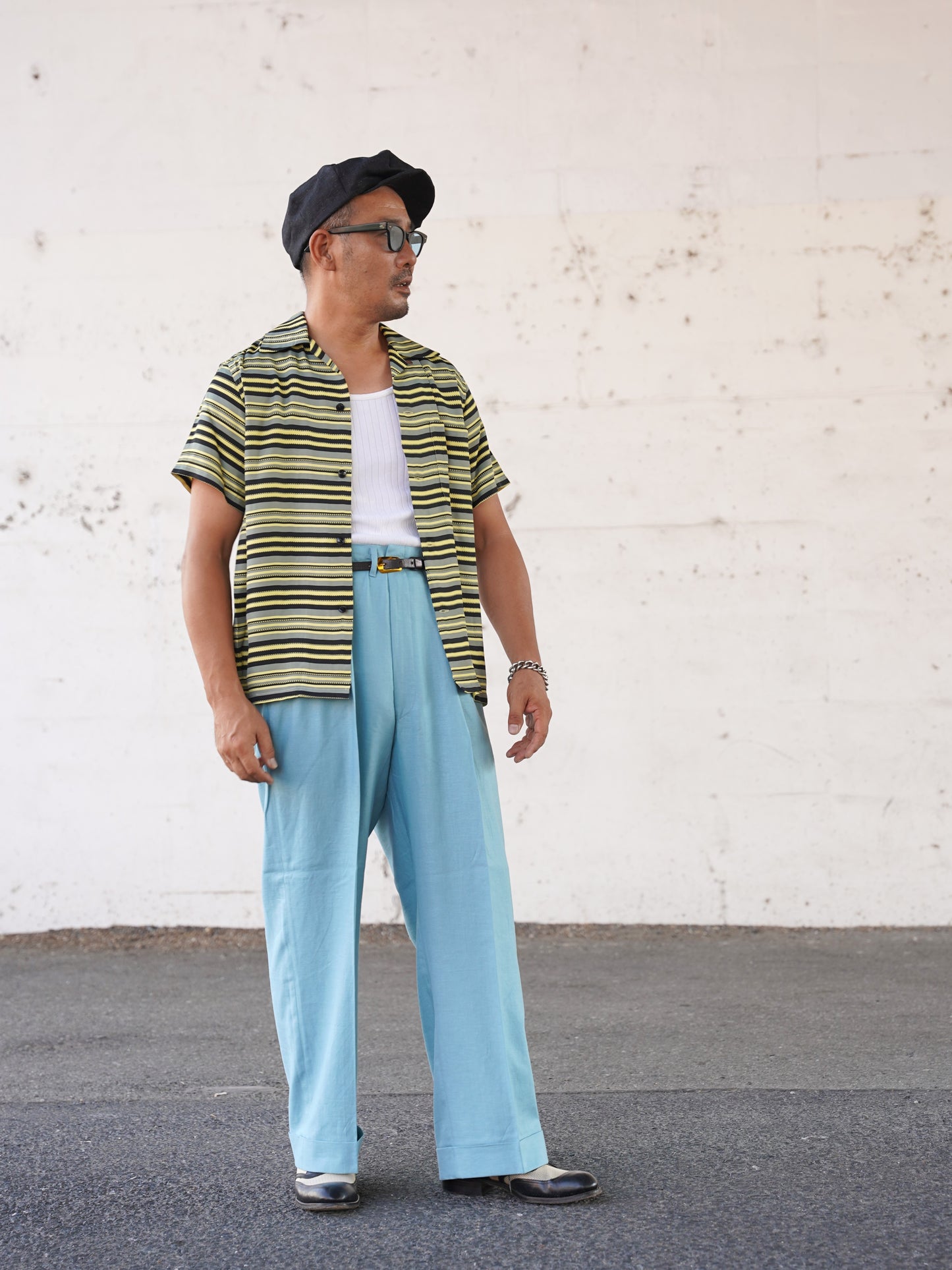 #260112 1950s S/S Shirt - Stripe