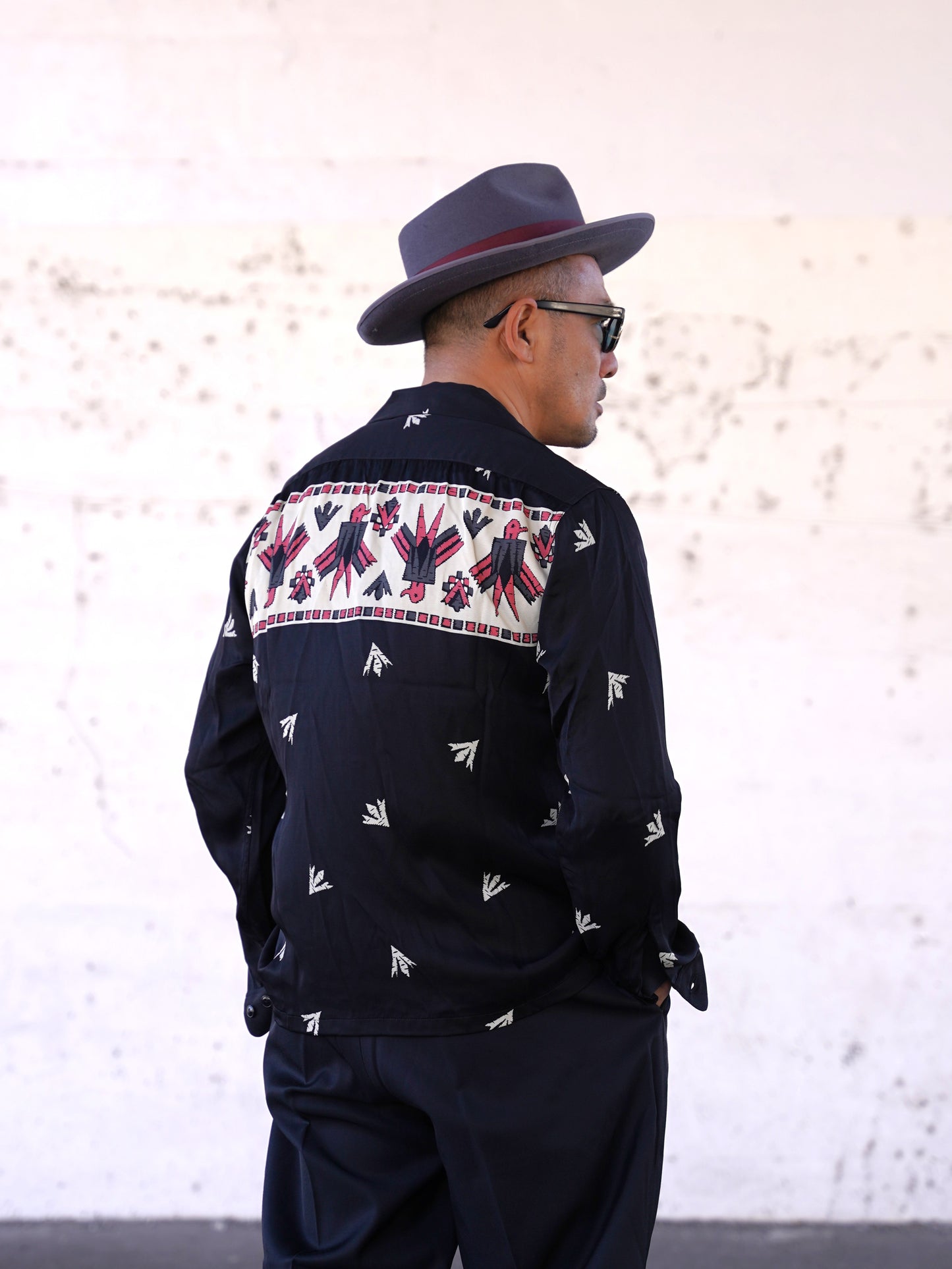 #260130 1950s L/S Shirt - Thunderbird