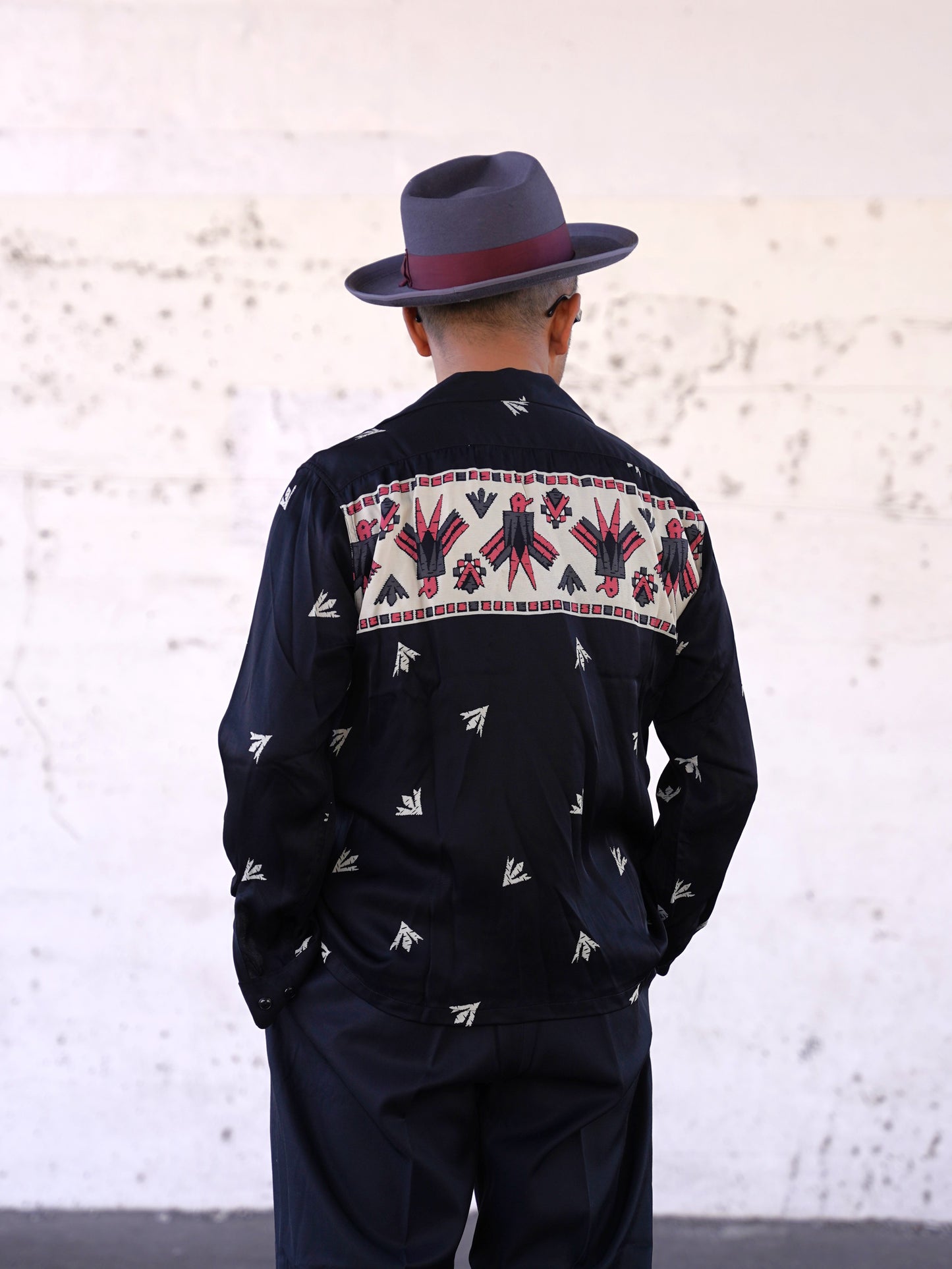 #260130 1950s L/S Shirt - Thunderbird