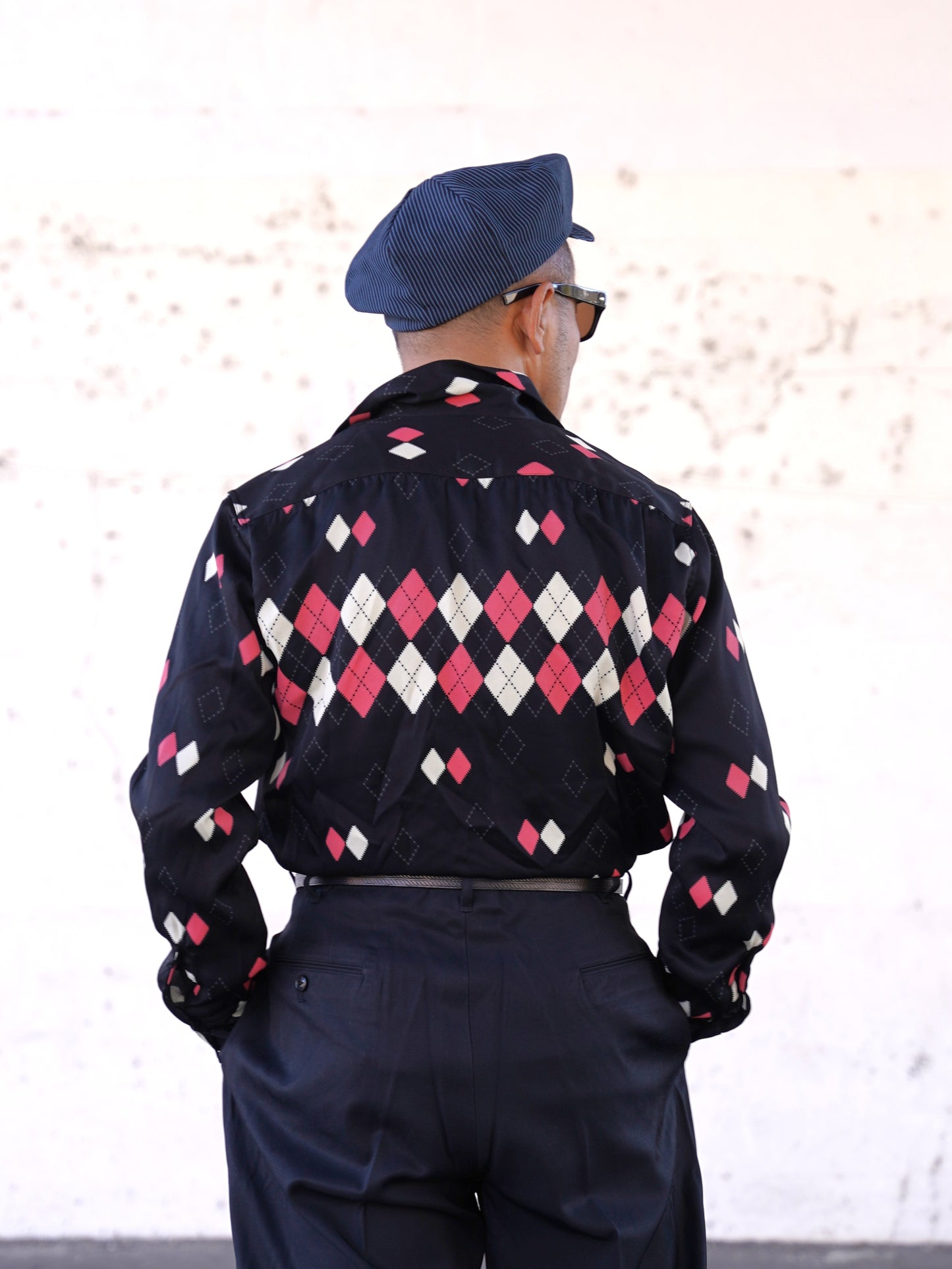 #260131 1950s L/S Shirt - Argyle