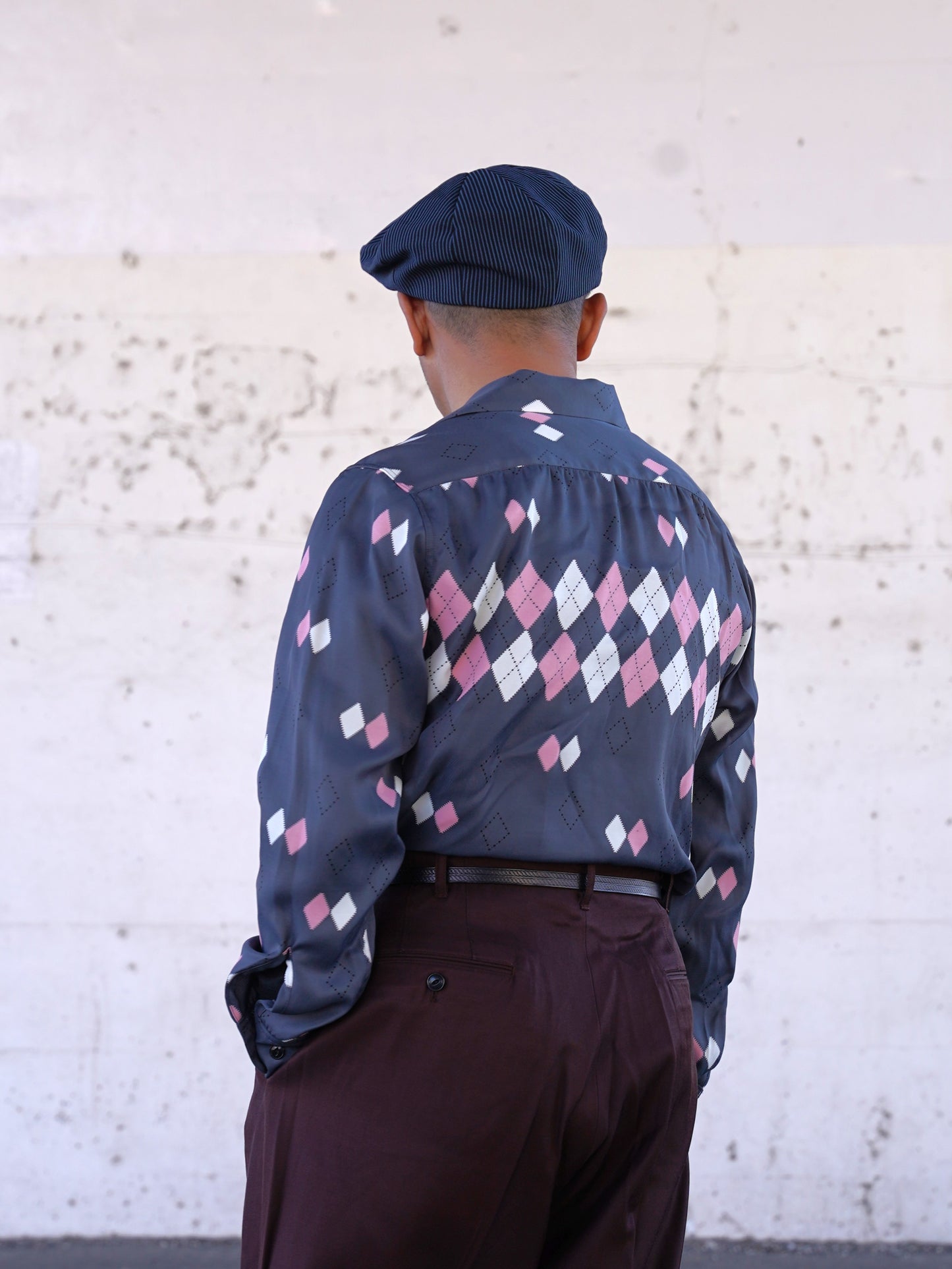 #260131 1950s L/S Shirt - Argyle