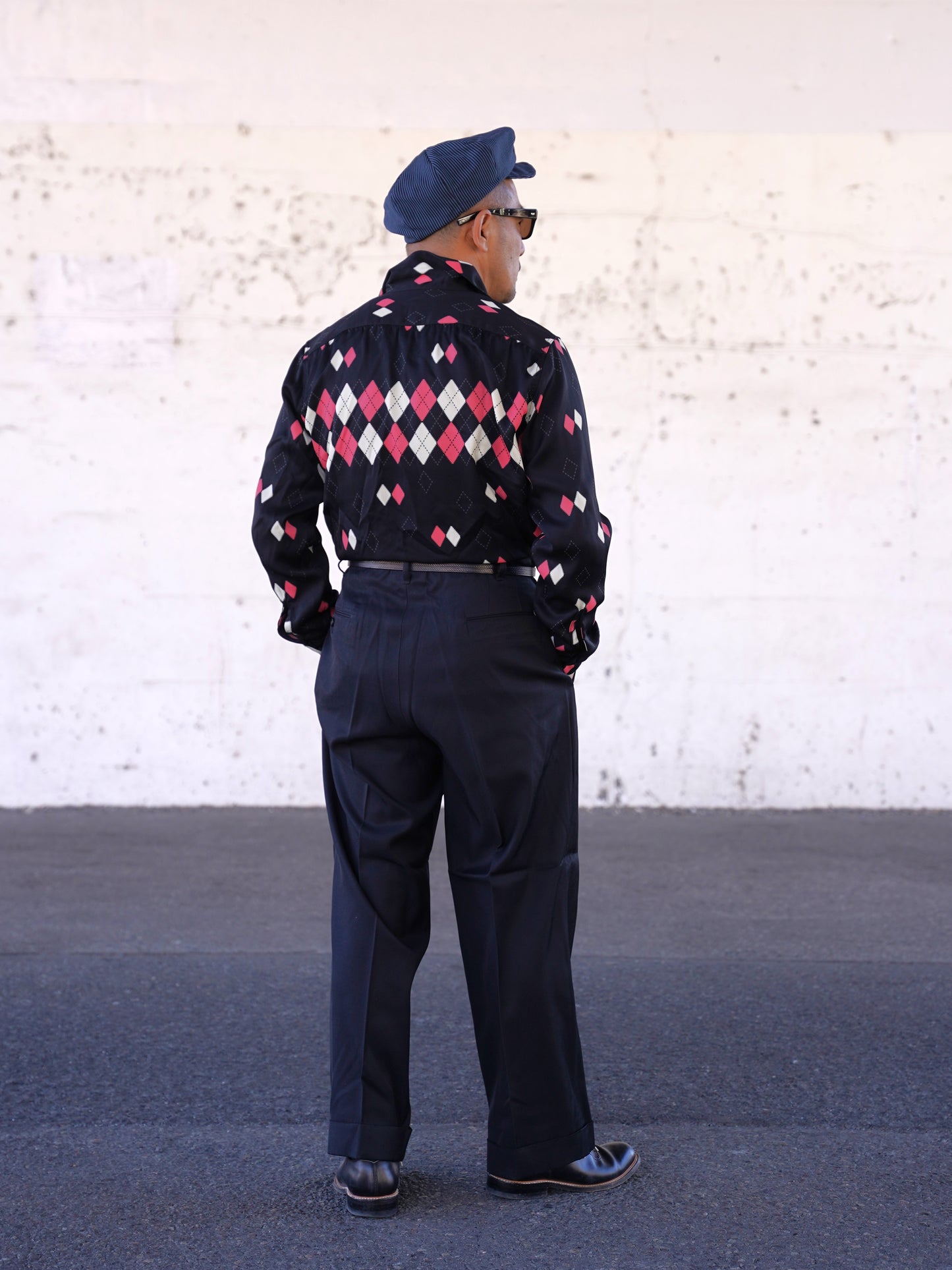 #260131 1950s L/S Shirt - Argyle