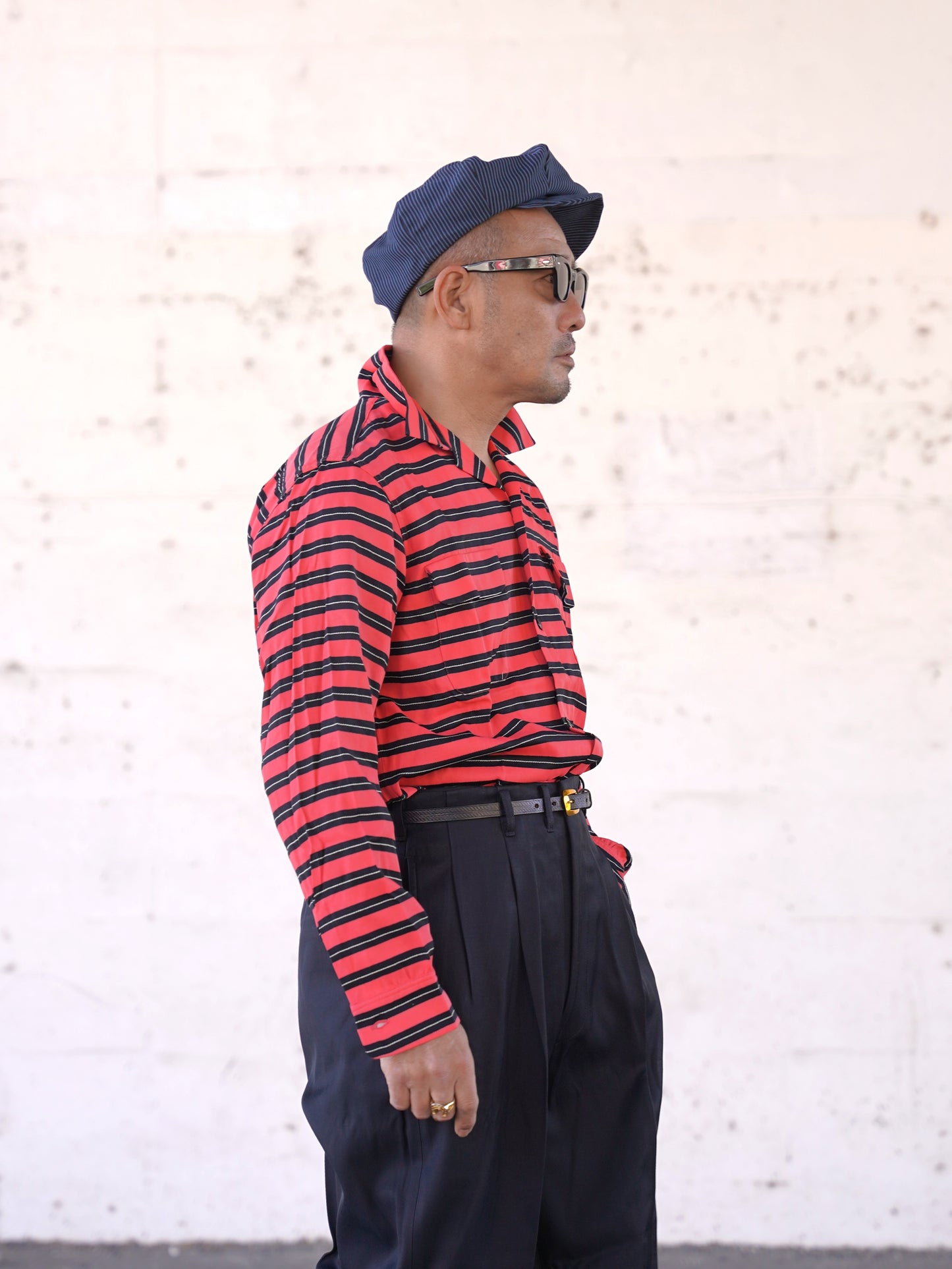 #260132 1950s L/S Shirt - Stripe