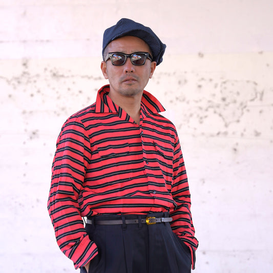 #260132 1950s L/S Shirt - Stripe