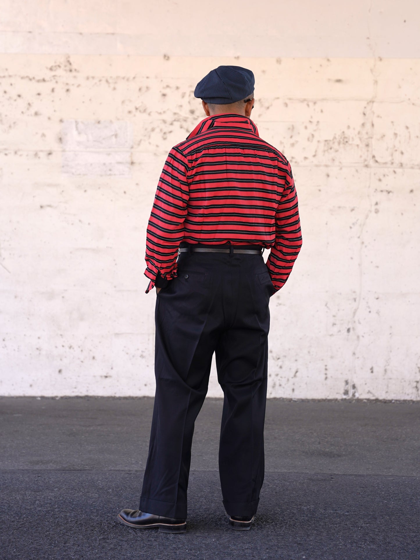 #260132 1950s L/S Shirt - Stripe