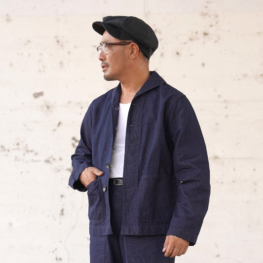 #260404 1940s Shawl collar Blouson
