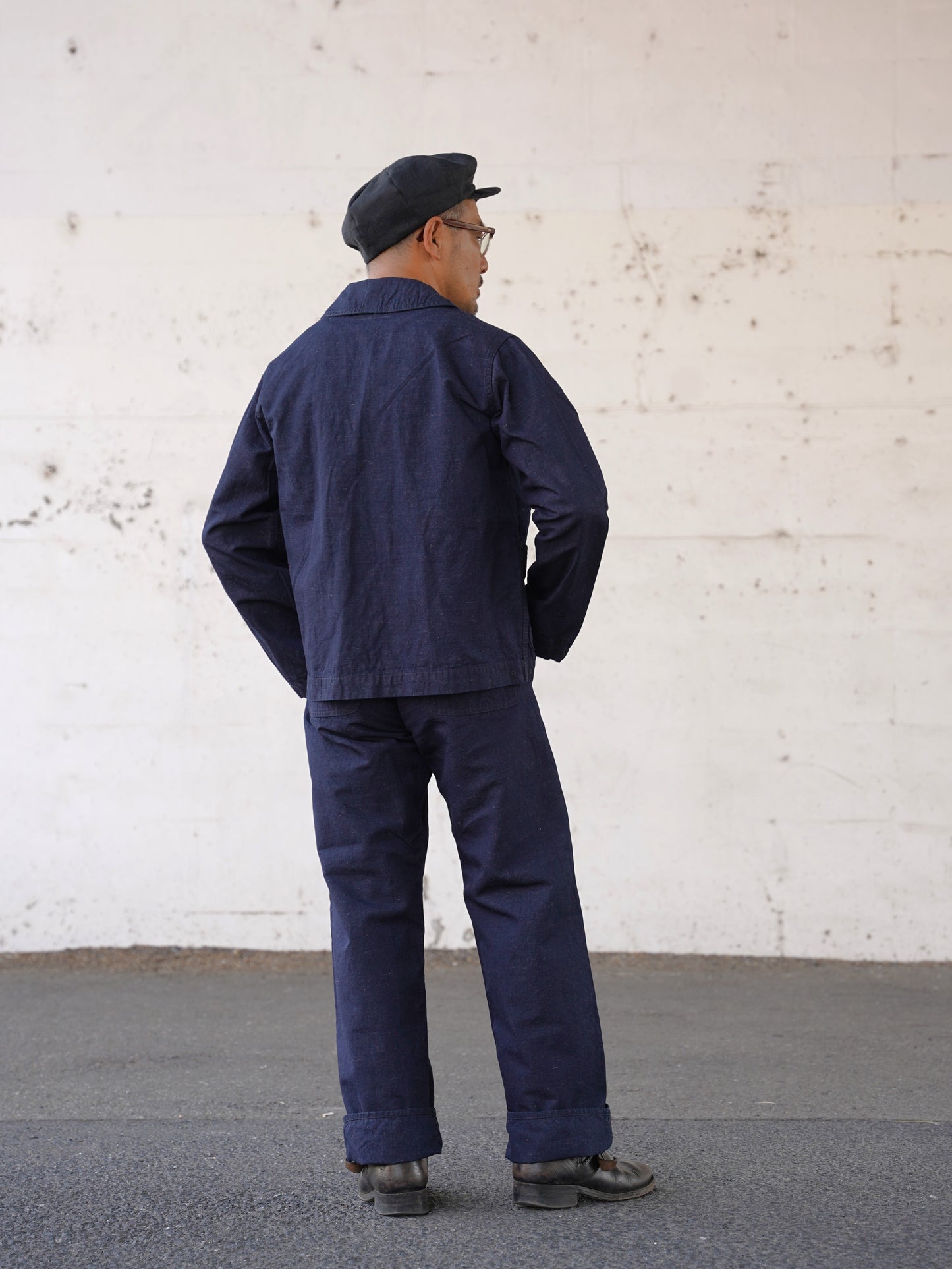 #260404 1940s Shawl collar Blouson