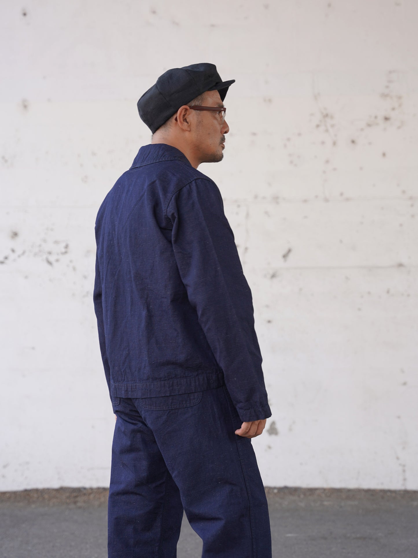 #260404 1940s Shawl collar Blouson