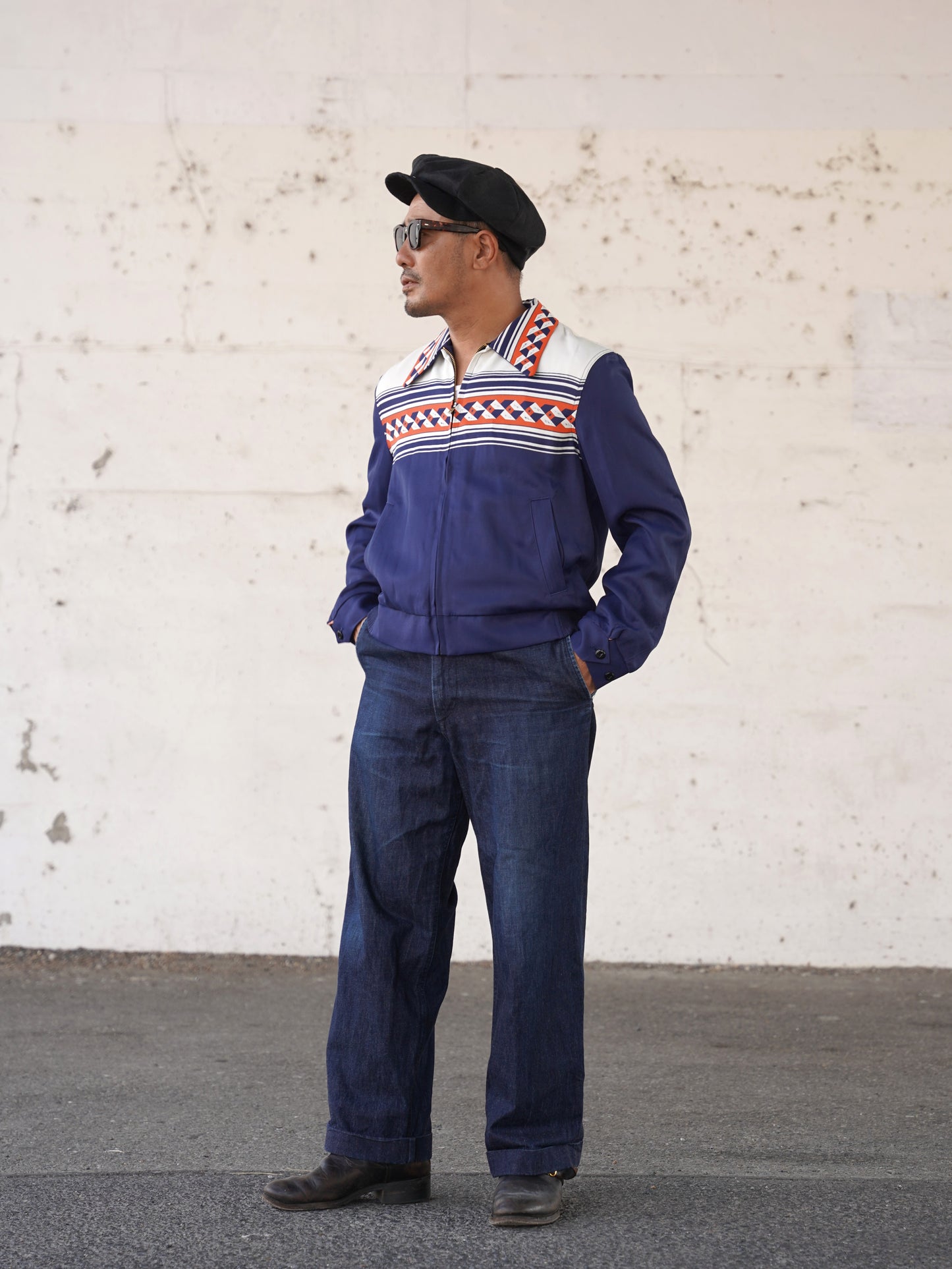 #260408 1950s Drizzler Jacket