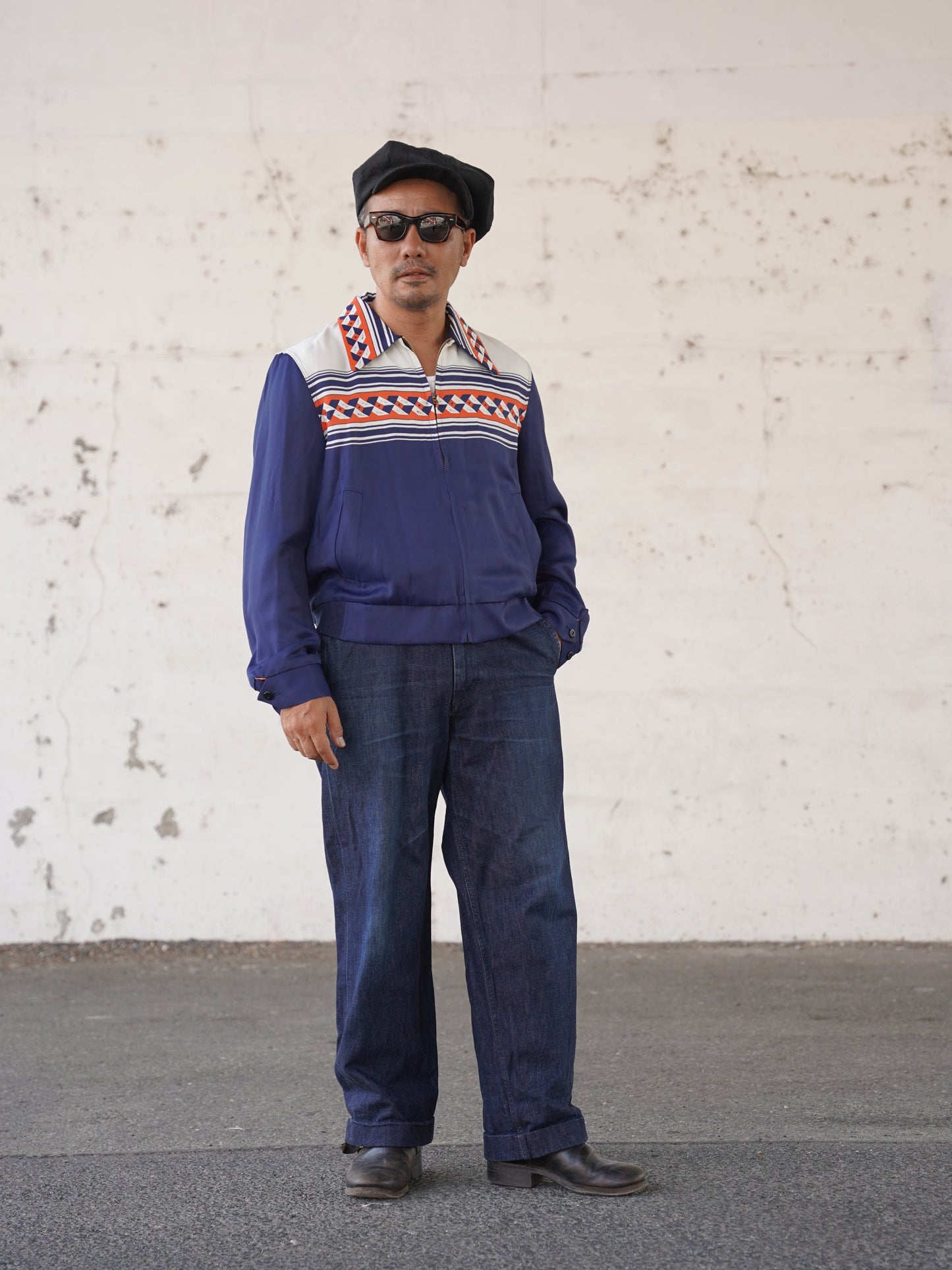 #260408 1950s Drizzler Jacket