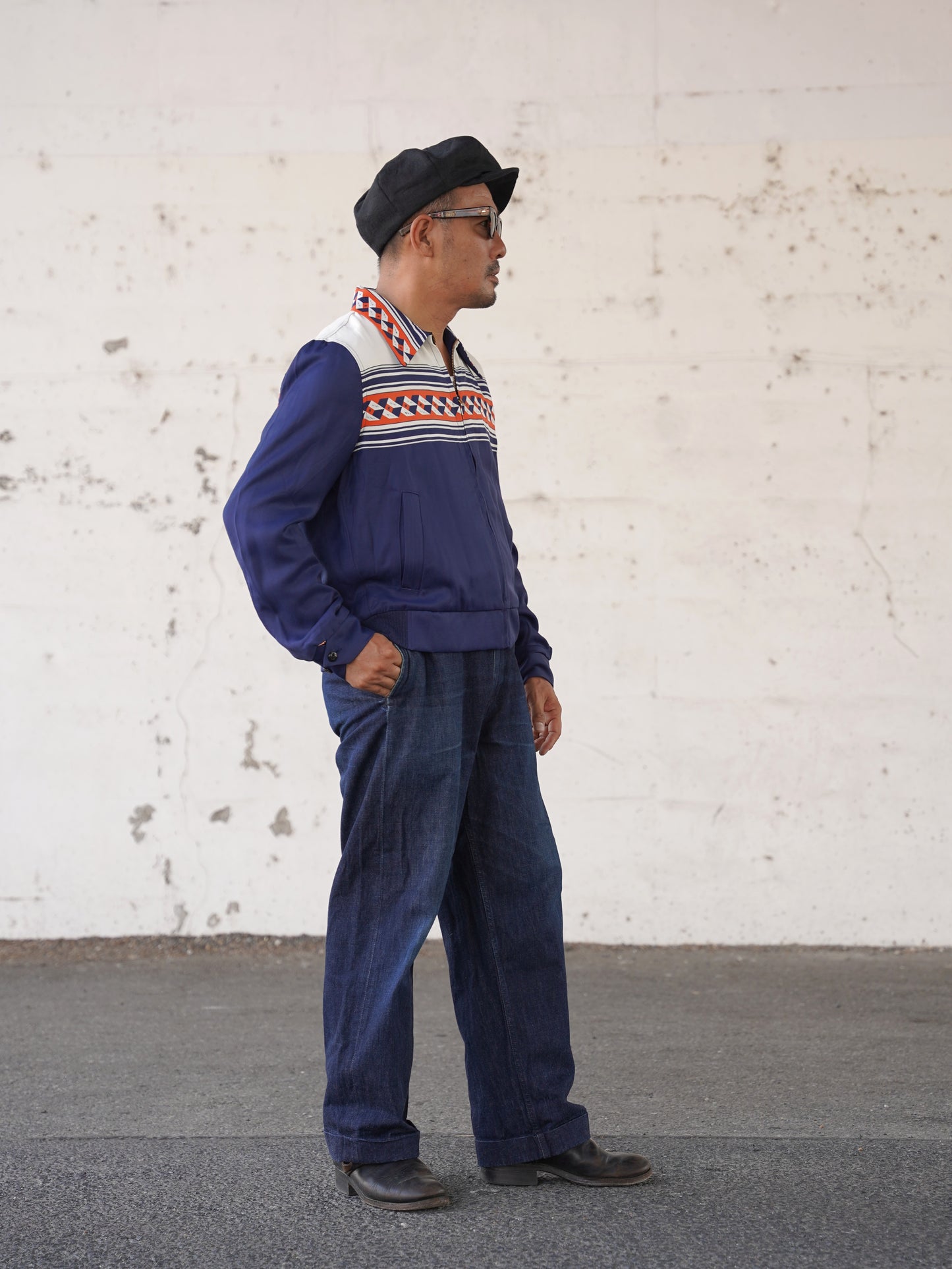 #260408 1950s Drizzler Jacket