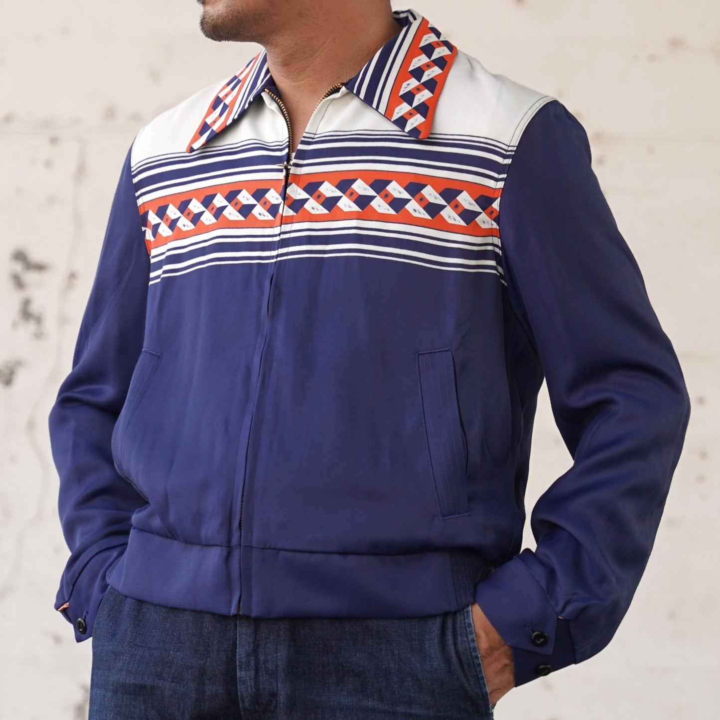#260408 1950s Drizzler Jacket
