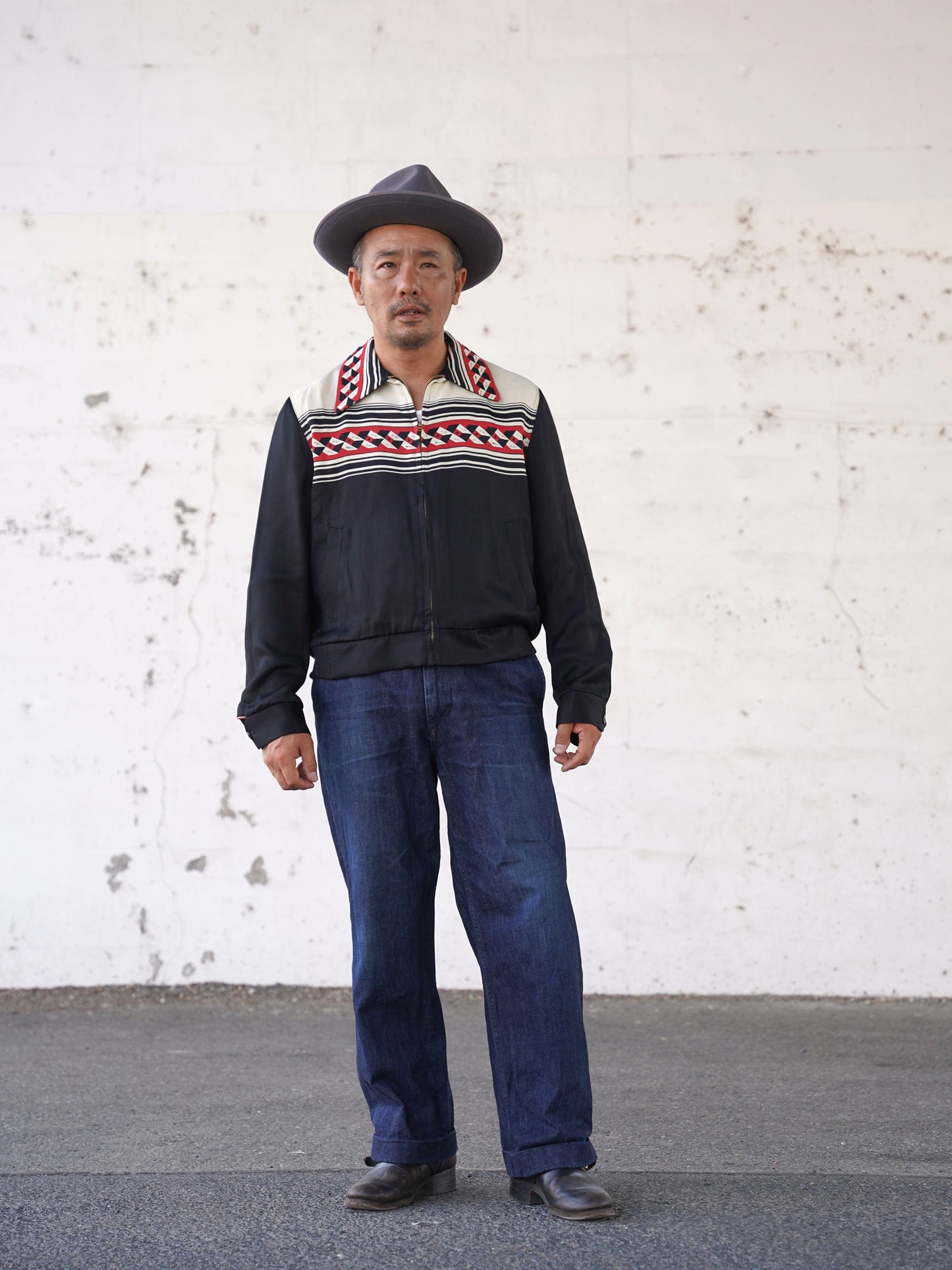 #260408 1950s Drizzler Jacket