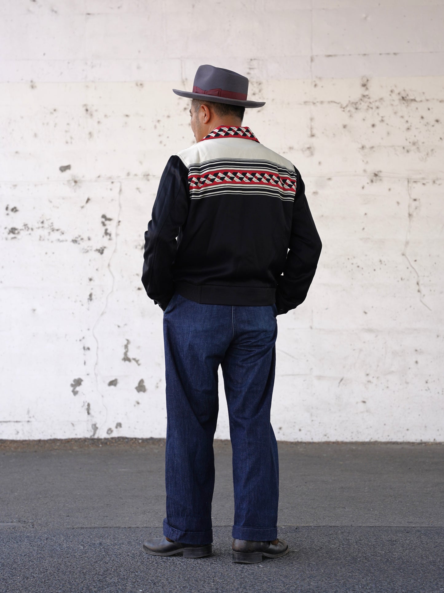 #260408 1950s Drizzler Jacket