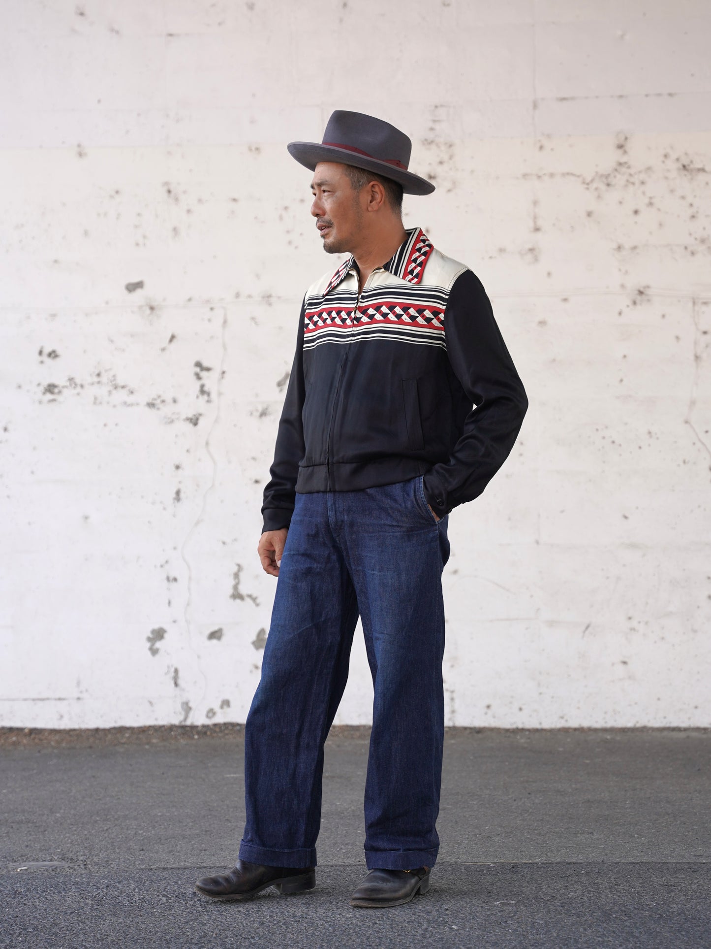 #260408 1950s Drizzler Jacket