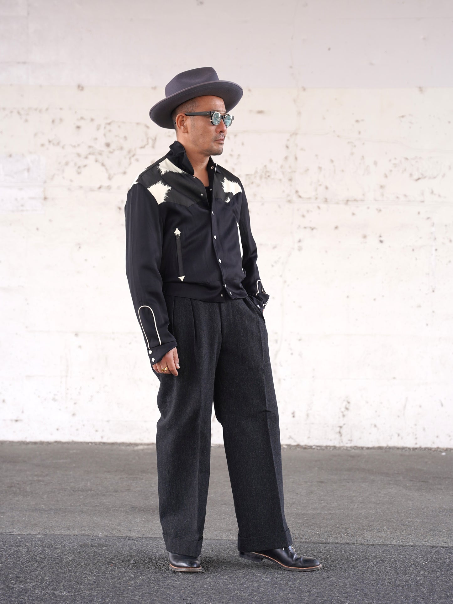 #260411 Yoke-Panel Western Jacket