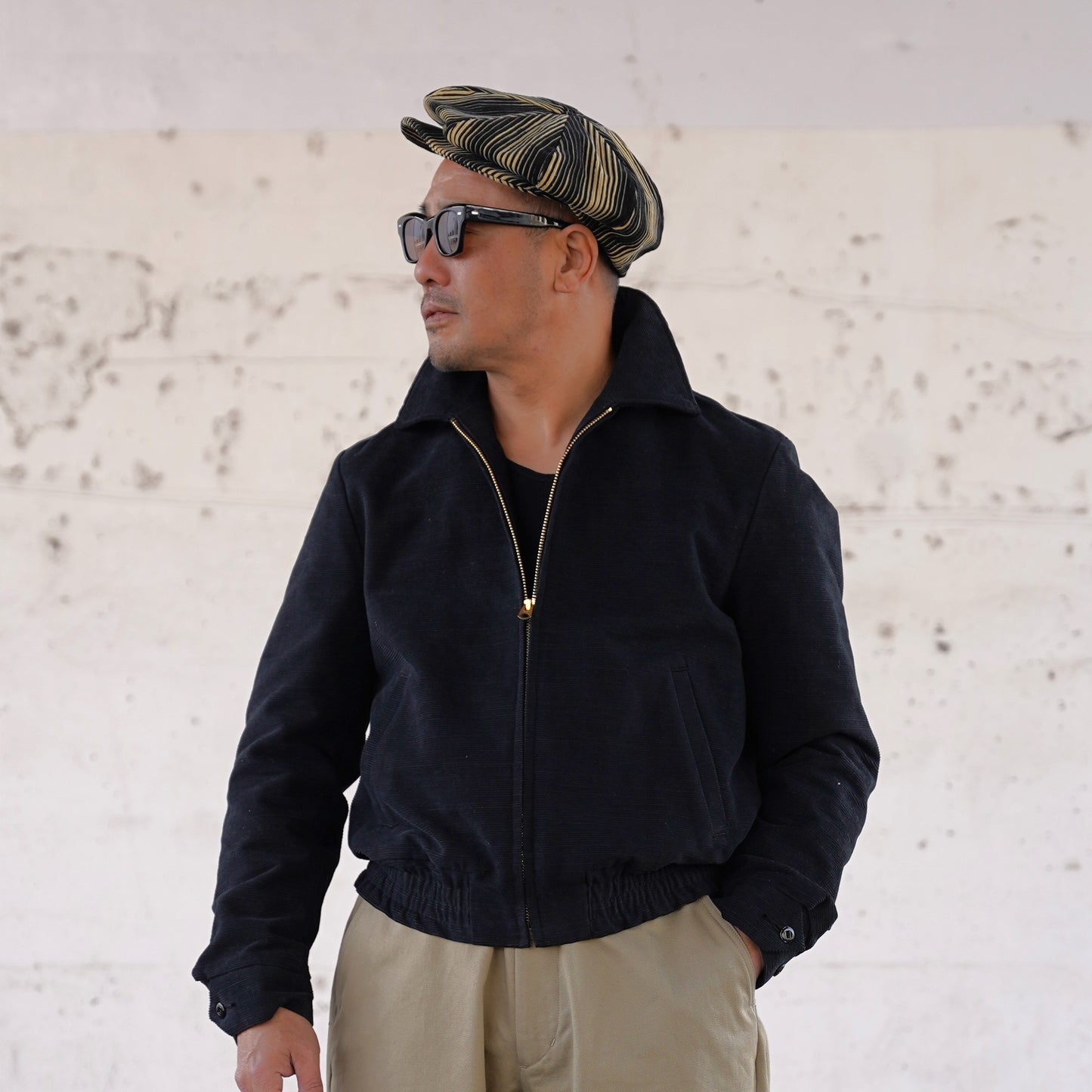 【Order】#260414 Front Zip Corduroy Jacket