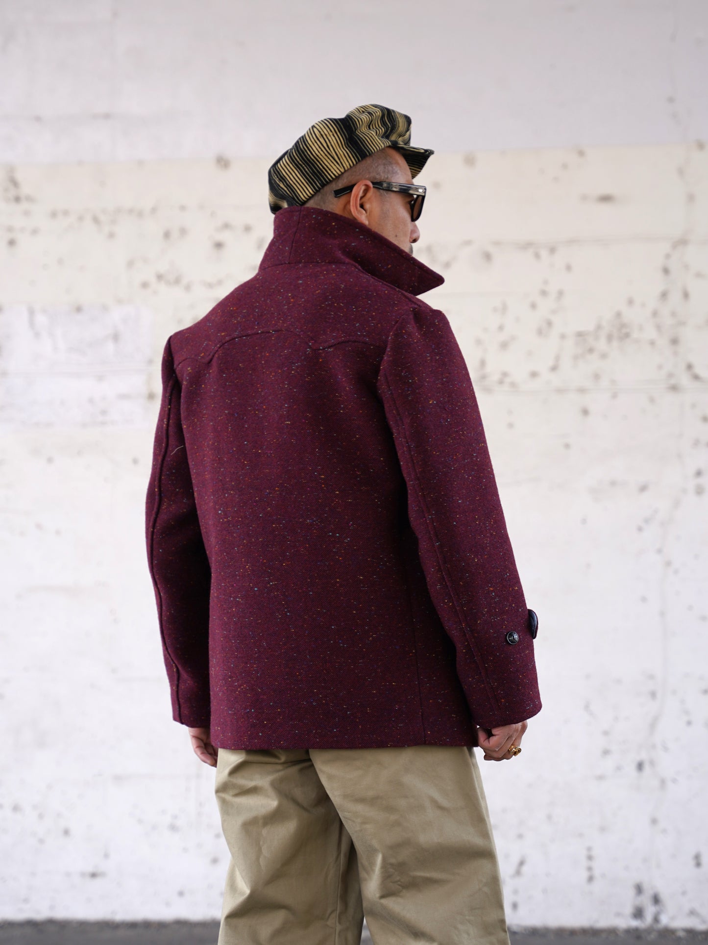 【Order】#260418 Zip-up Half Coat
