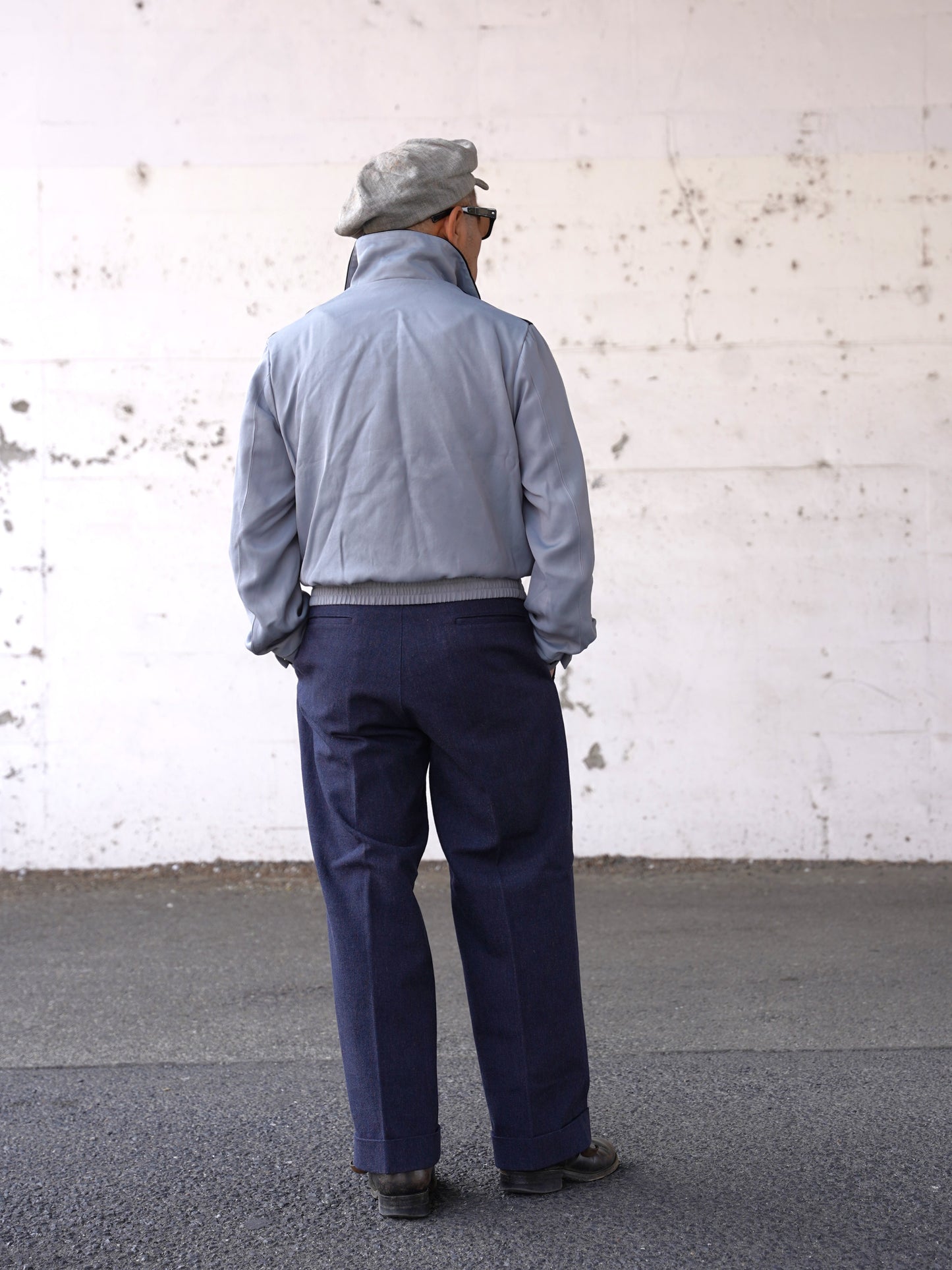 【Order】#260427 V-Panel Two-Tone Blouson