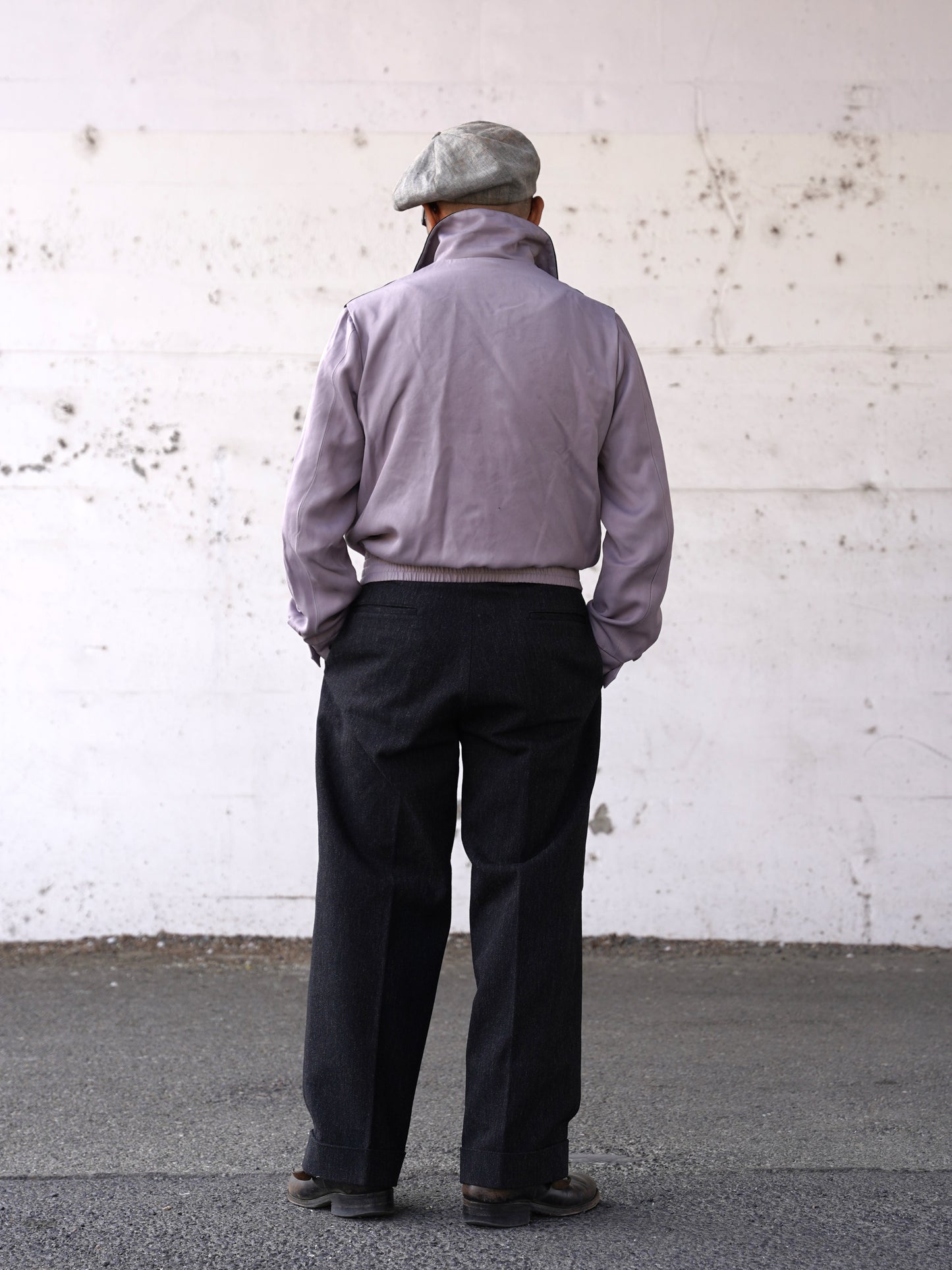 【Order】#260427 V-Panel Two-Tone Blouson