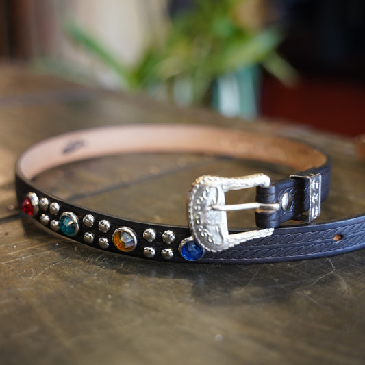 #260509 1950s Western Studded Belt