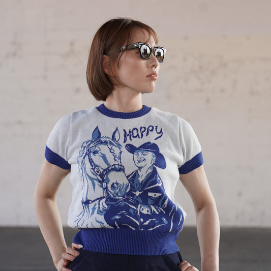 #260602 1950s Women's Summer Knit