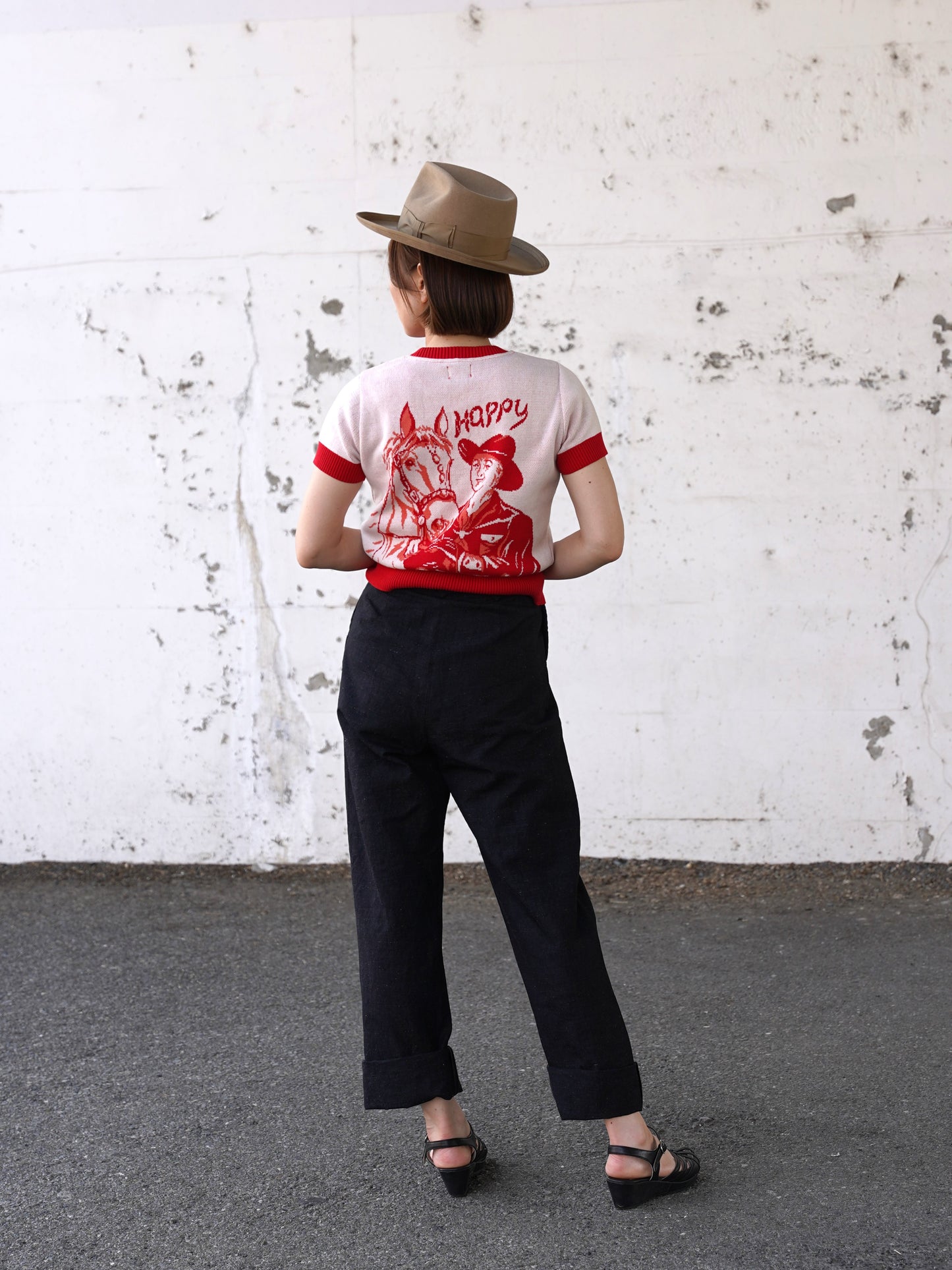 #260602 1950s Women's Summer Knit