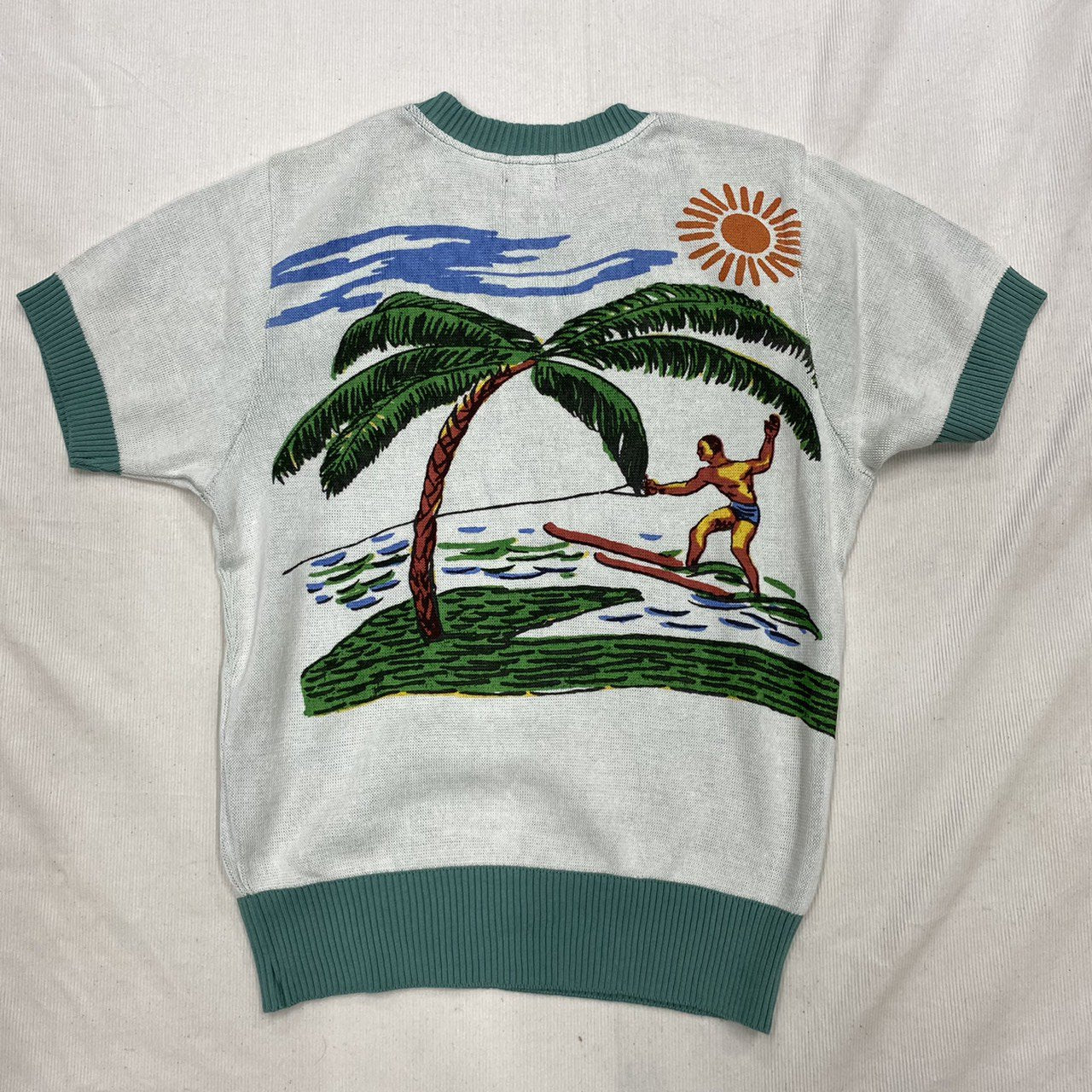 #378 1950s Summer Knit / Surfing