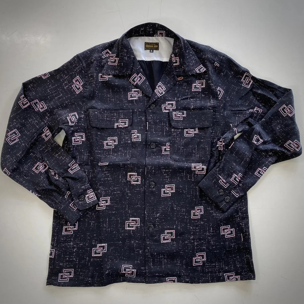 #366 1950s L/S Shirt / Square