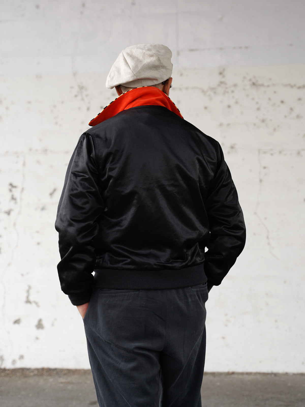 #270401 1950s Tiger Corduroy Reversible Jacket